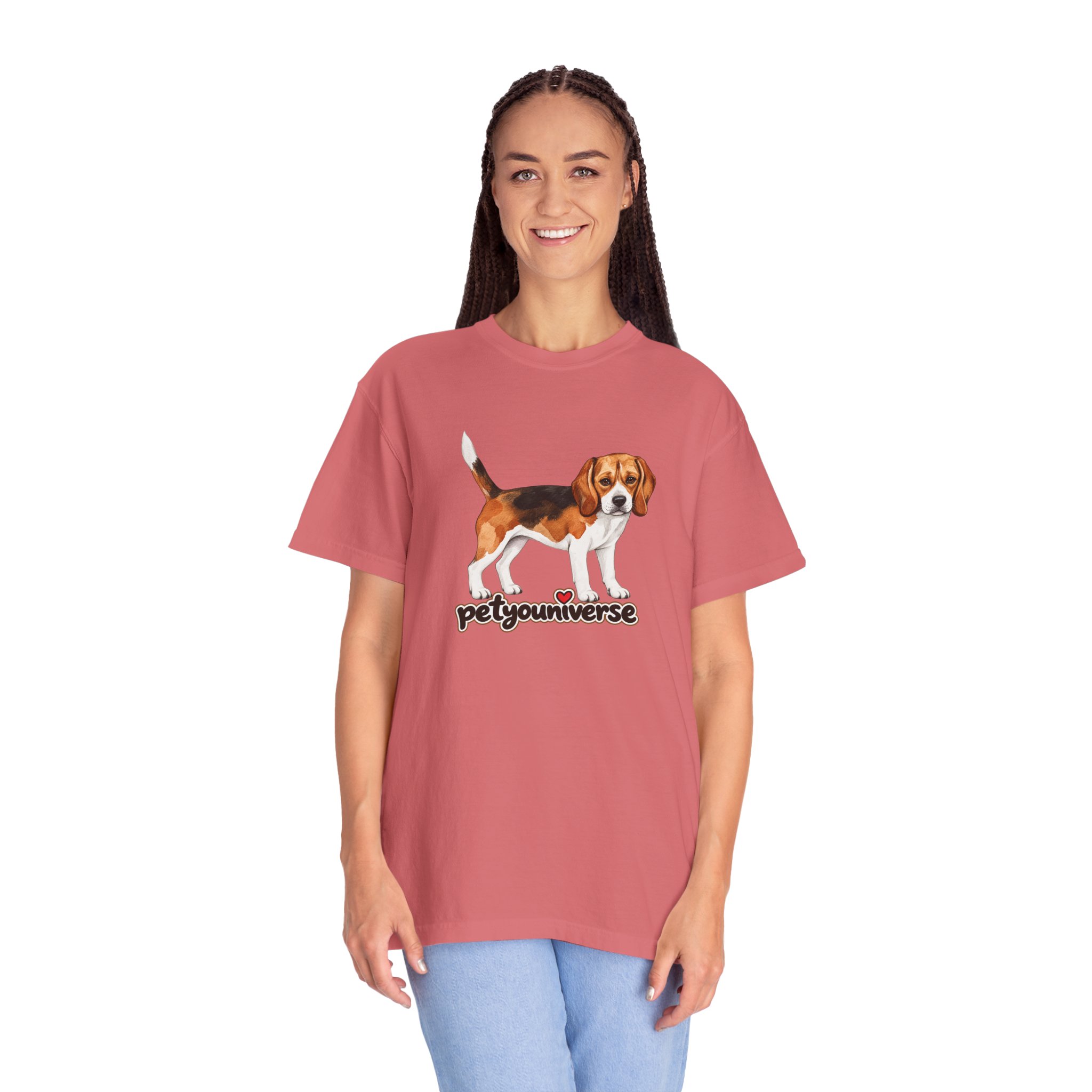 Beagle PetYoUniverse Graphic T-Shirt — Cute Dog Lover Tee - Image 131