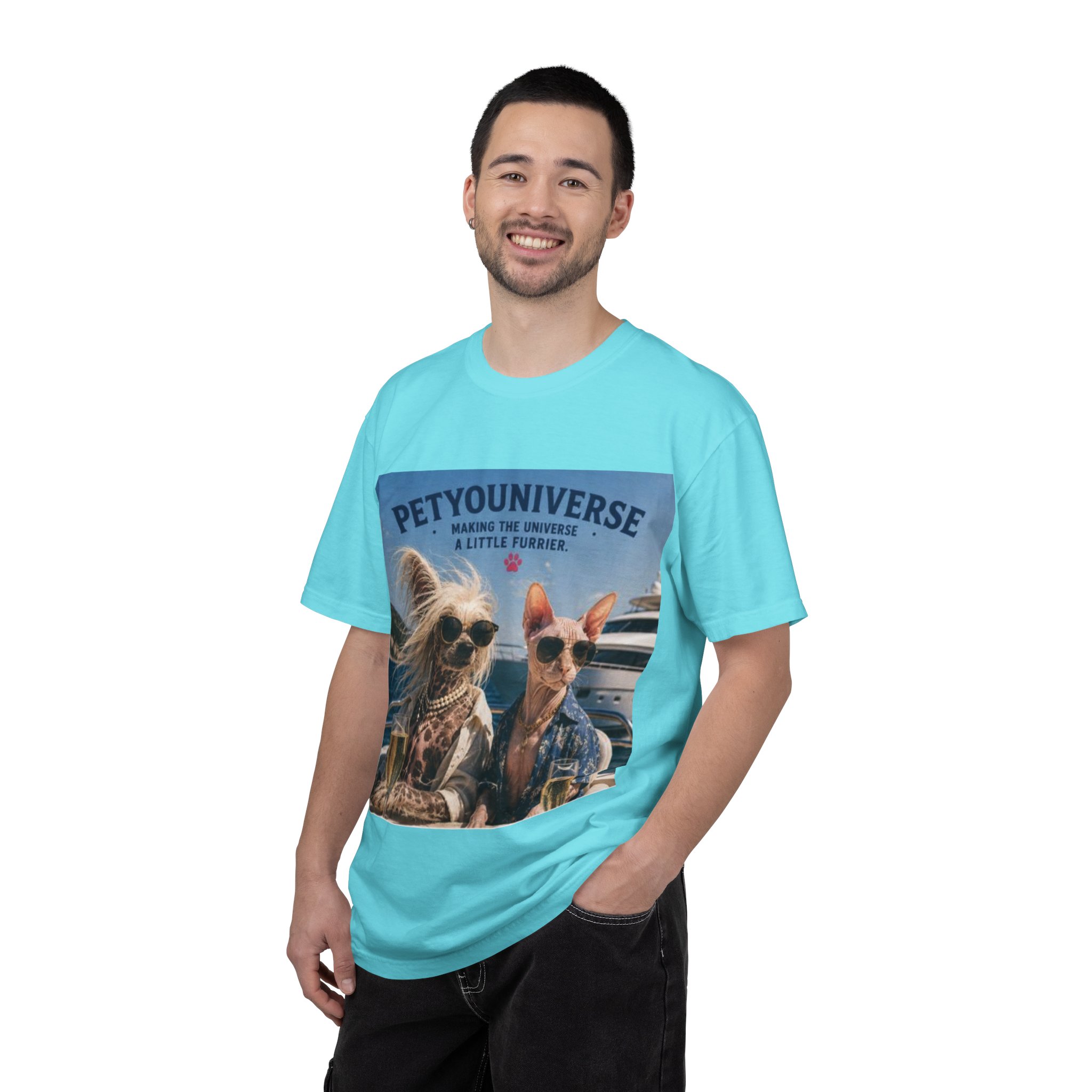 PetYoUniverse T-Shirt — 'Making the Universe a Little Furrier' Retro Dog & Cat Tee - Image 58