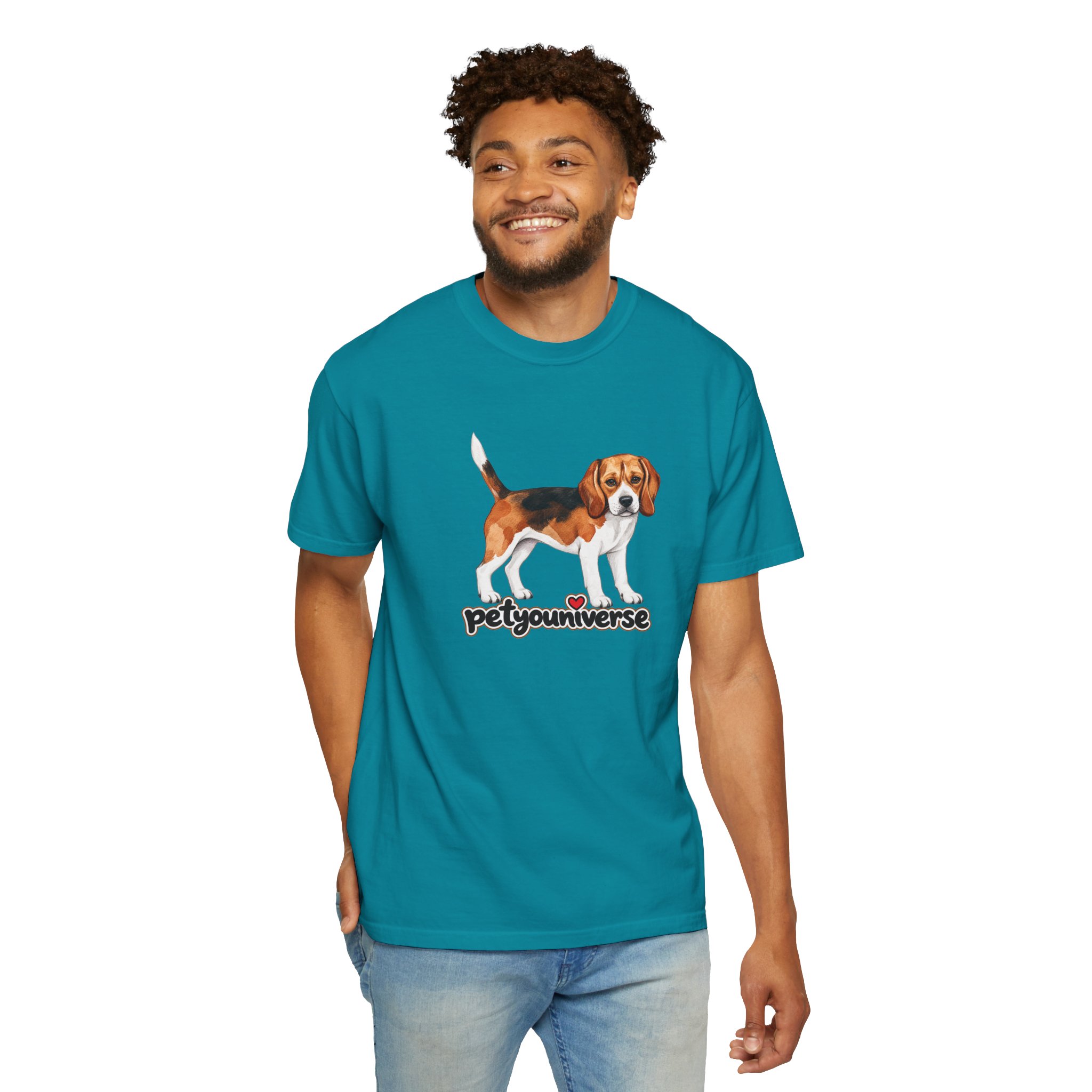 Beagle PetYoUniverse Graphic T-Shirt — Cute Dog Lover Tee - Image 97