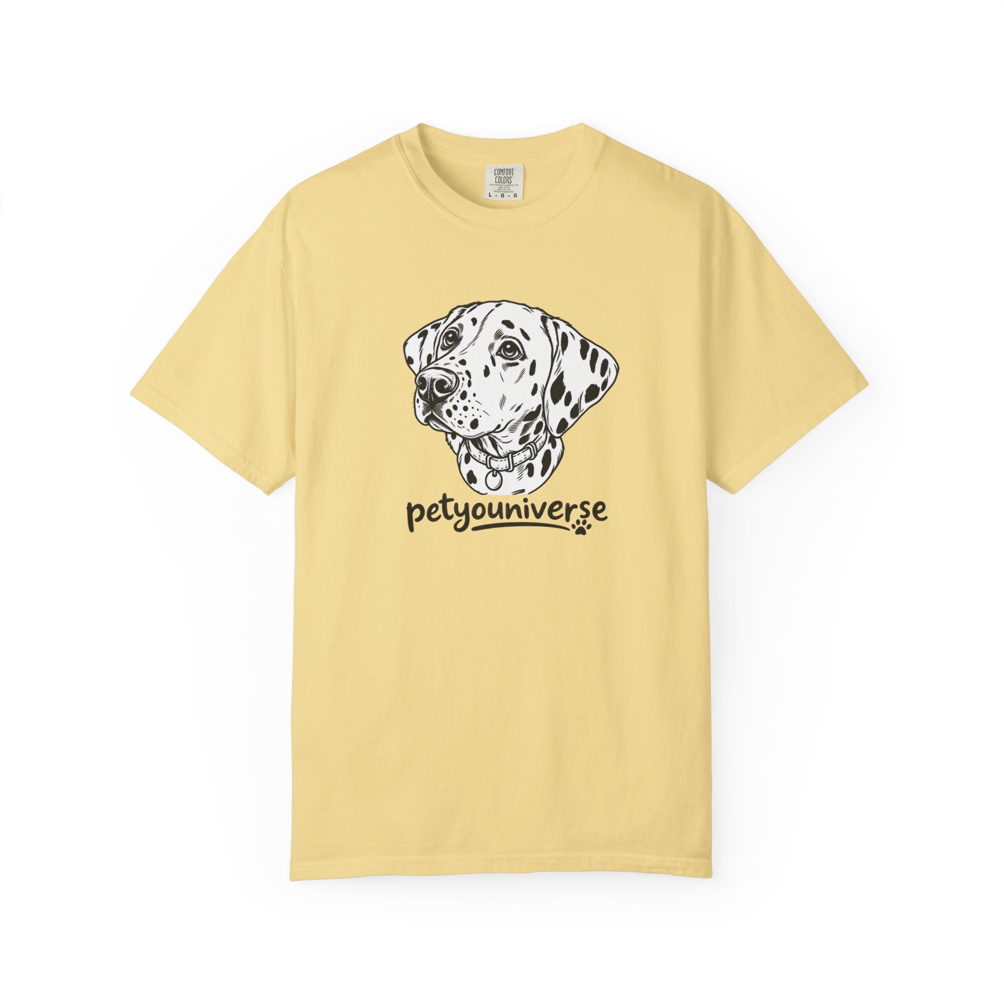Dalmatian Portrait T-Shirt — "PetYoUniverse" Graphic Tee - Image 37