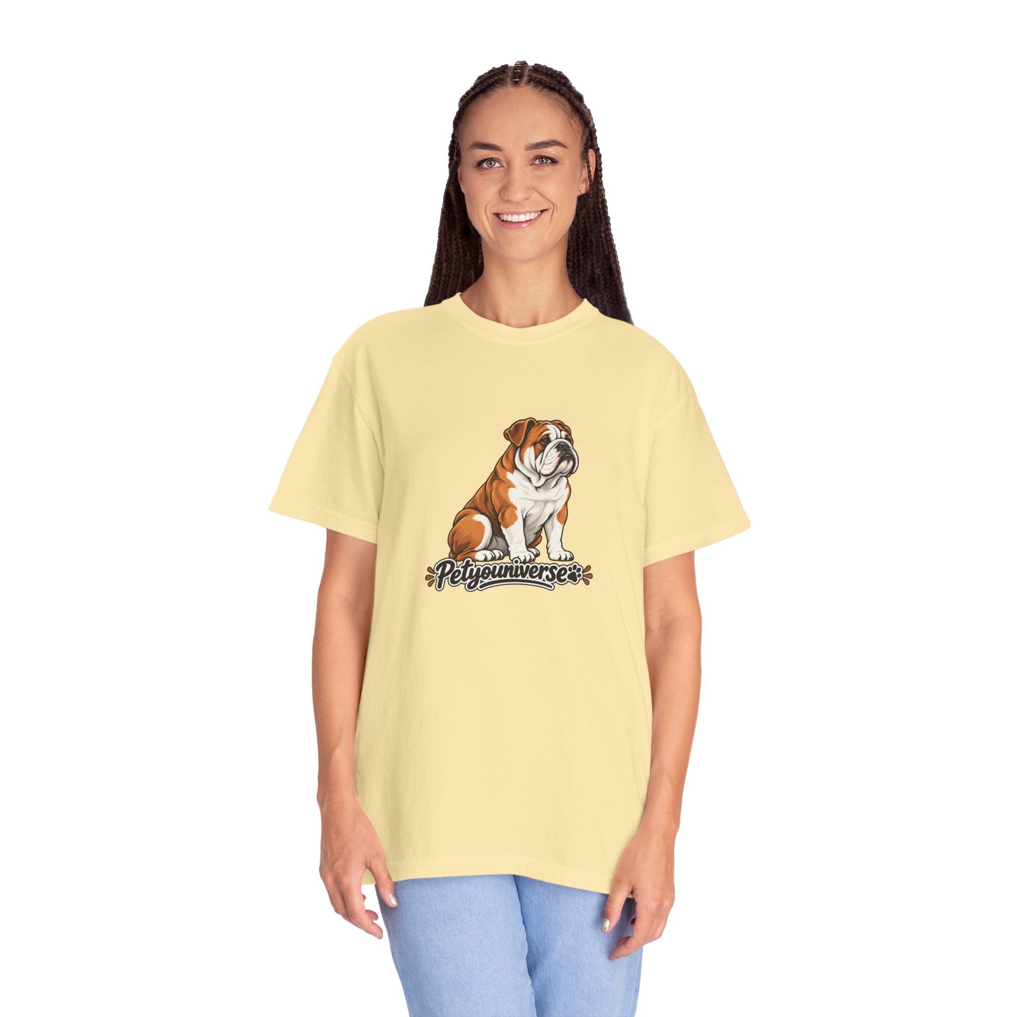 Bulldog Graphic T-Shirt — "PetYoUniverse" Cute Dog Tee for Pet Lovers - Image 23