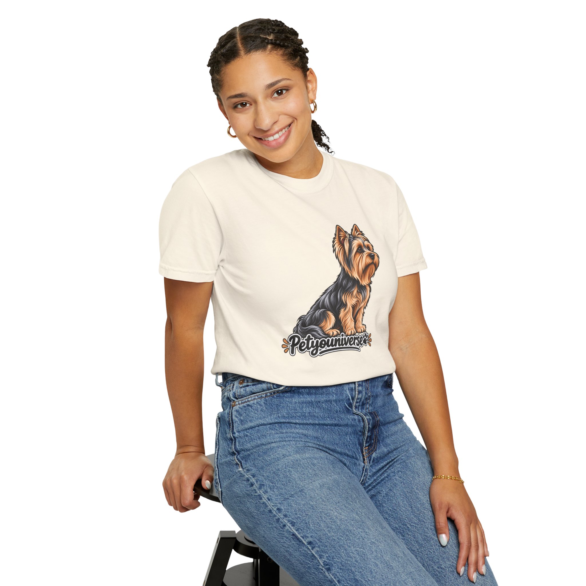 Yorkshire Terrier Graphic T-Shirt — 'Petyouniverse' Dog Lover Tee - Image 6