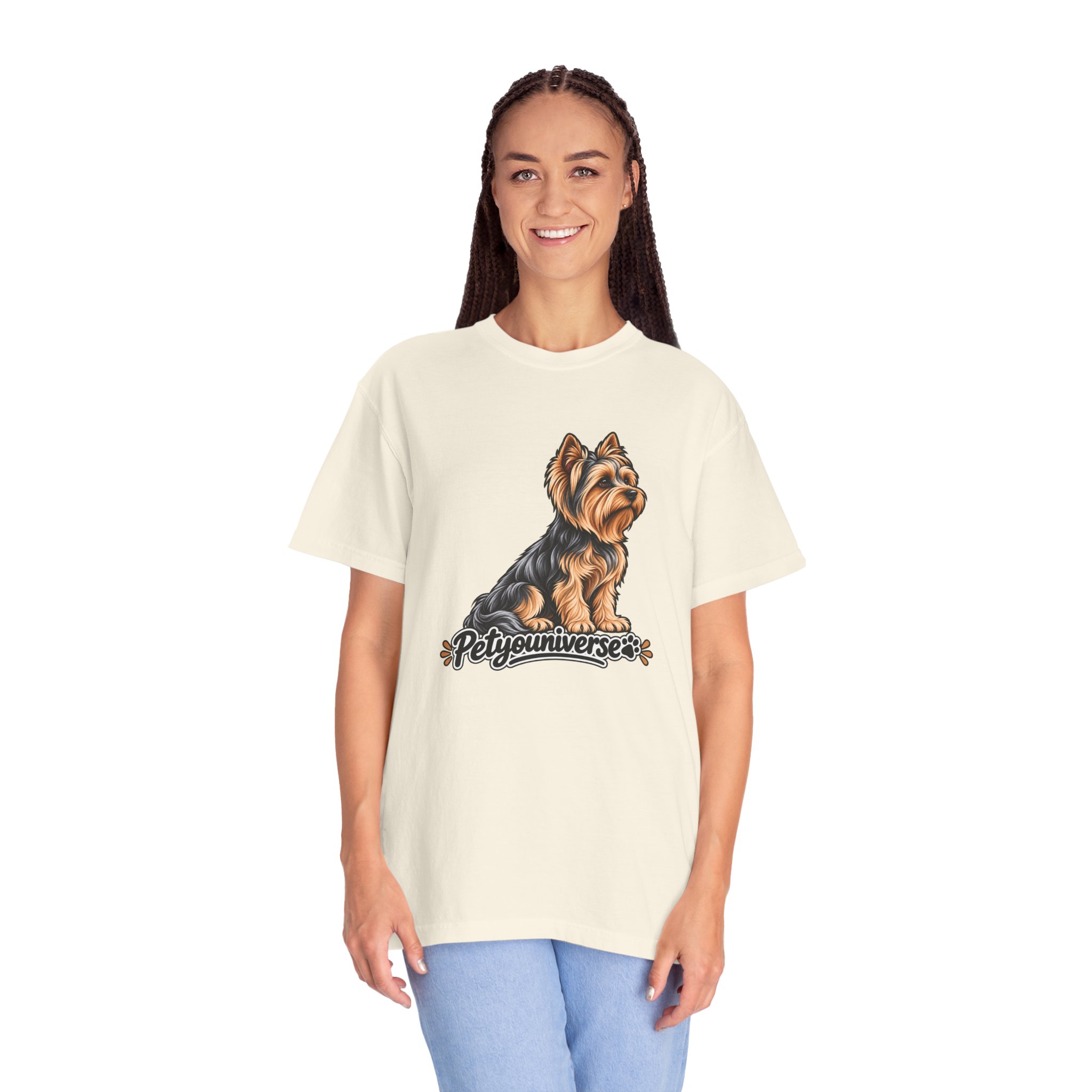 Yorkshire Terrier Graphic T-Shirt — 'Petyouniverse' Dog Lover Tee - Image 5
