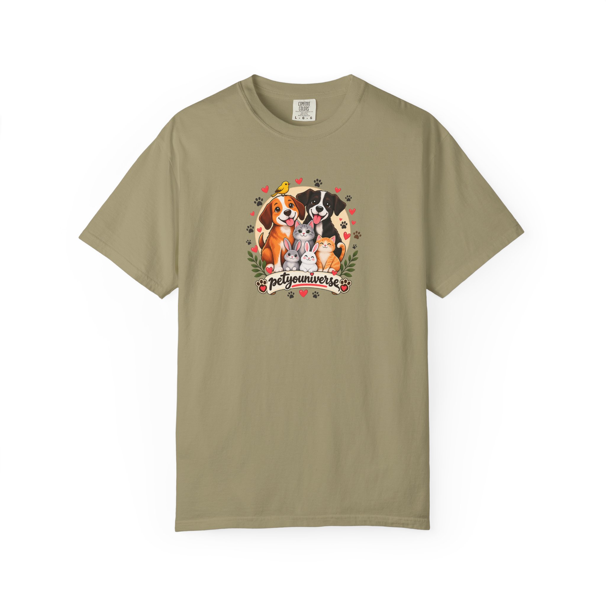 Dog Mom & Dad T-Shirt — 'Pet Parents' Cute Puppy Portrait Tee - Image 28
