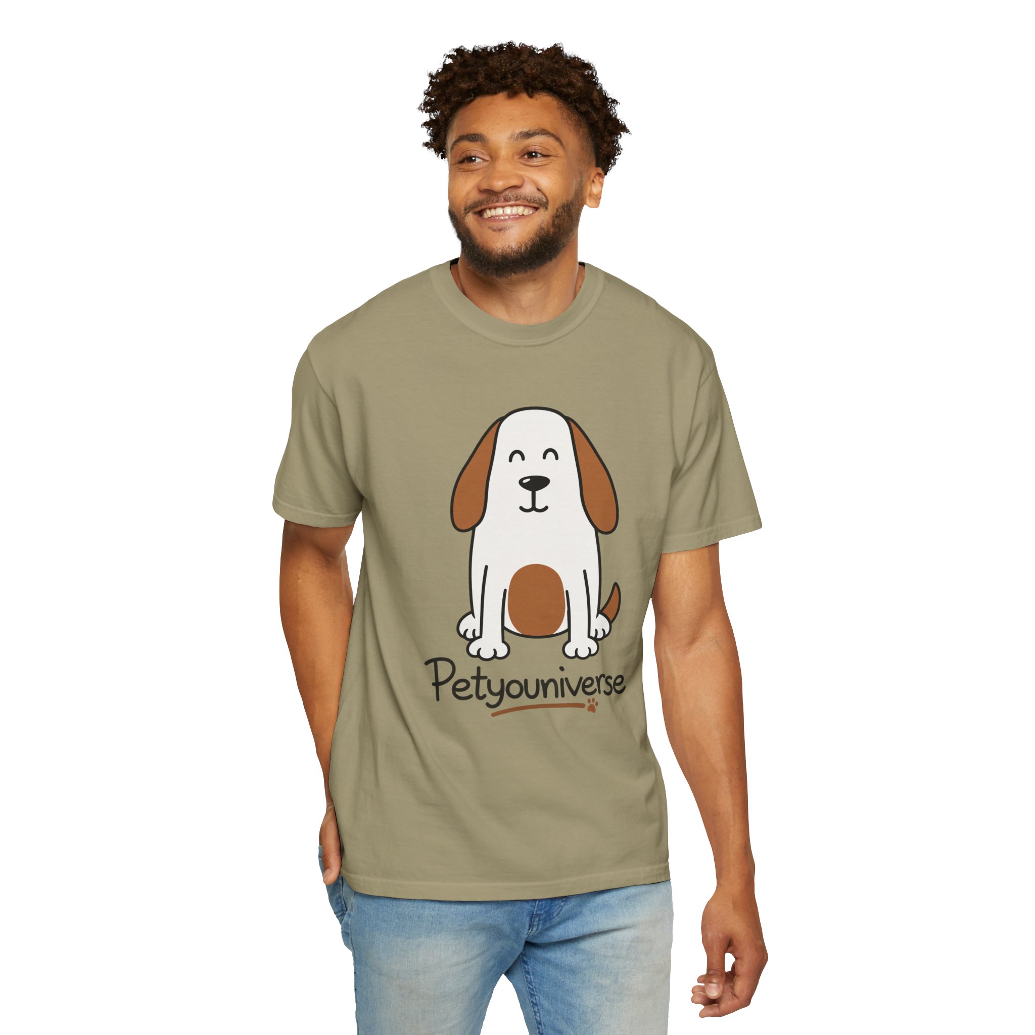 Cute Puppy Graphic T-Shirt — “PetYoUniverse” Dog Lover Tee - Image 25