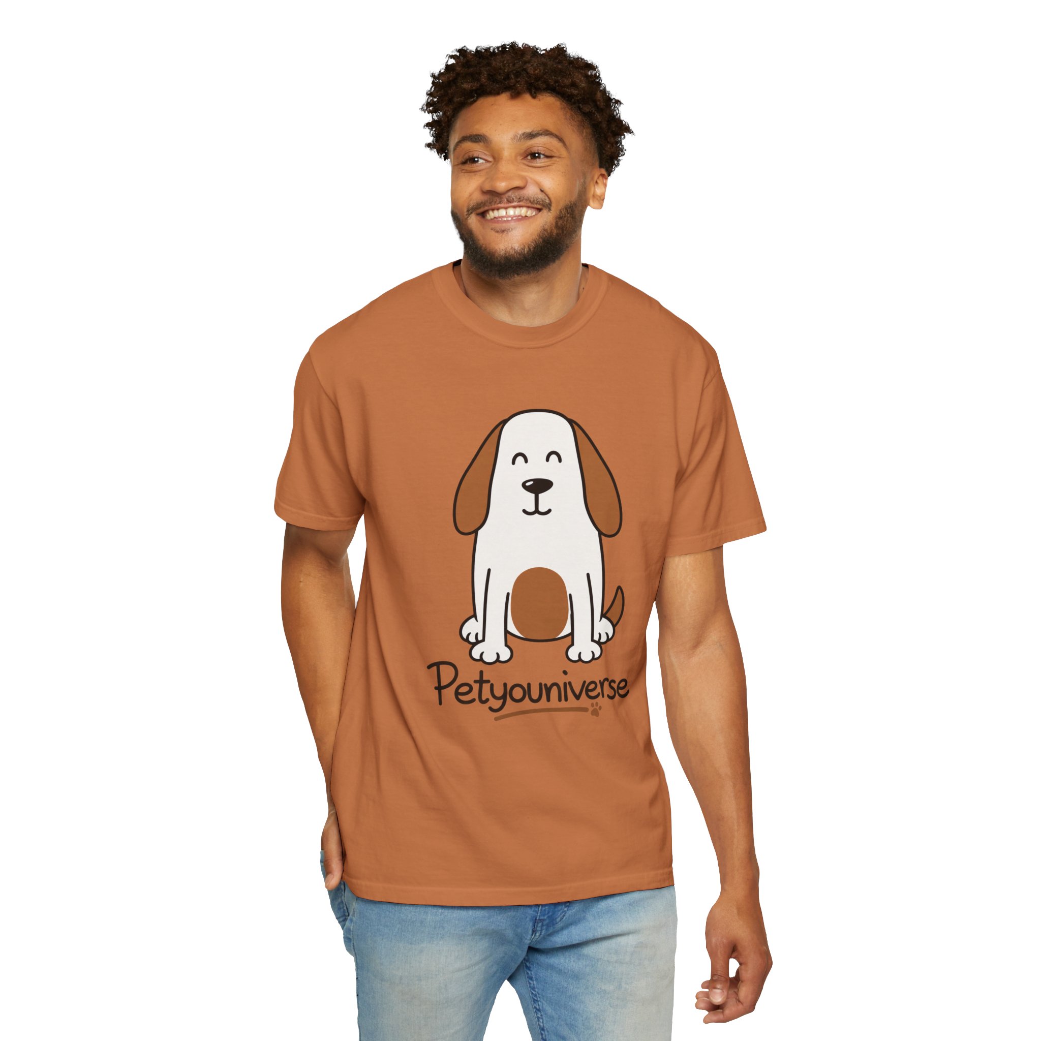 Cute Puppy Graphic T-Shirt — “PetYoUniverse” Dog Lover Tee - Image 16