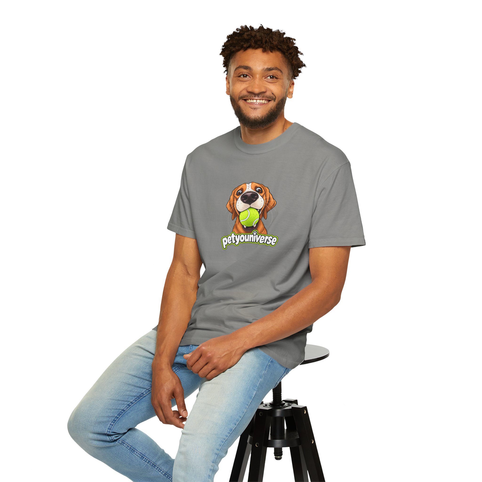 PetYoUniverse Tee — Cute Dog Holding Tennis Ball Graphic T‑Shirt - Image 80