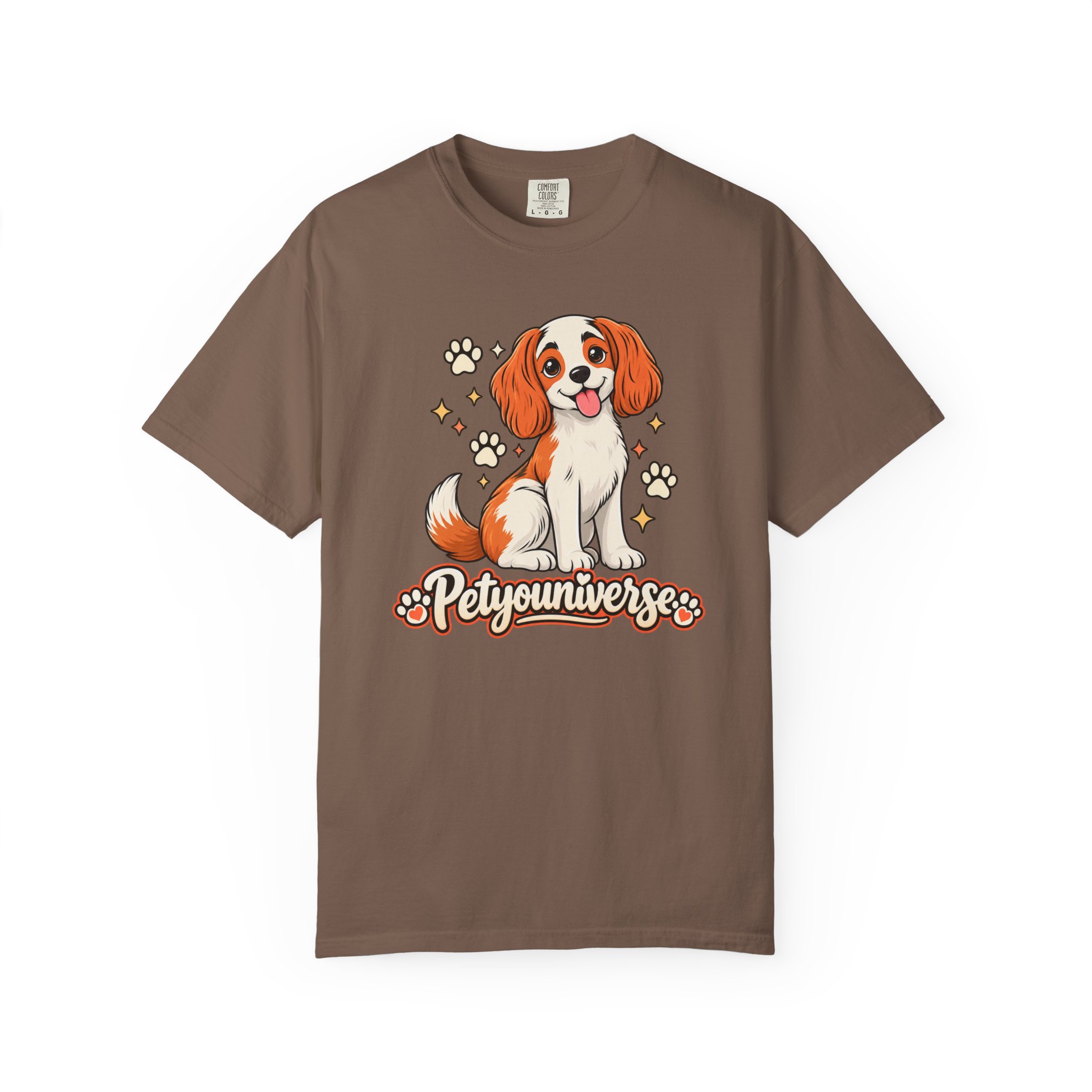 Cavalier King Charles Dog T-Shirt — "PetYoUniverse" Cute Puppy Graphic Tee - Image 37