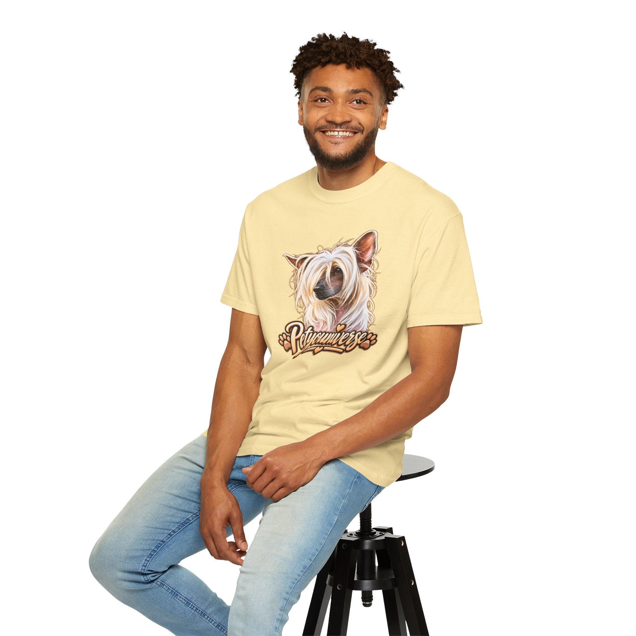 PetYouniverse Chinese Crested Dog T-Shirt — Cute Pet Portrait Tee - Image 17