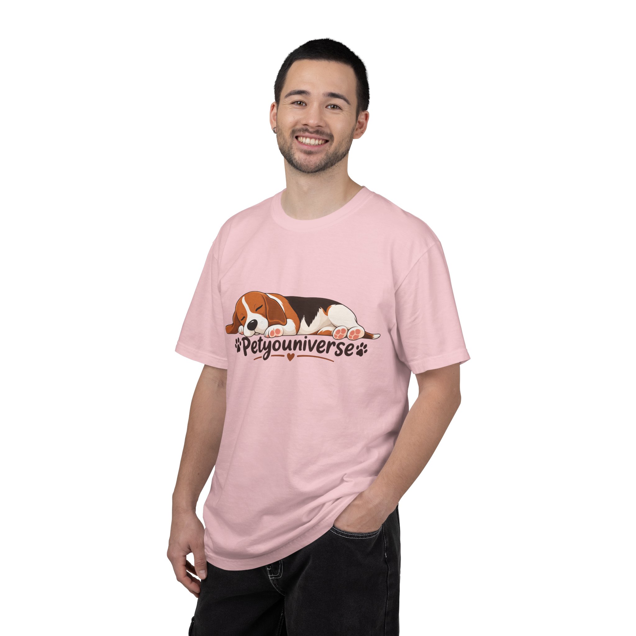 Sleeping Beagle T-Shirt — Cute "PetYoUniverse" Dog Graphic Tee - Image 103
