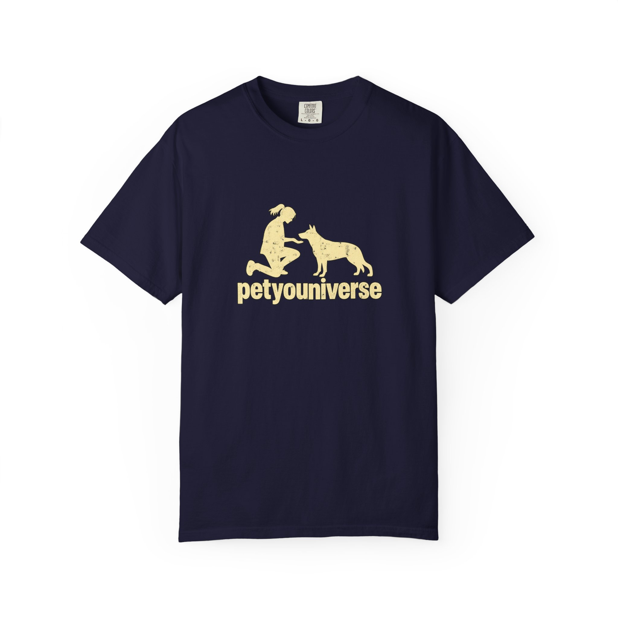PetYoUniverse Dog Lover T-Shirt — Retro Paw & Pet Silhouette Tee - Image 73