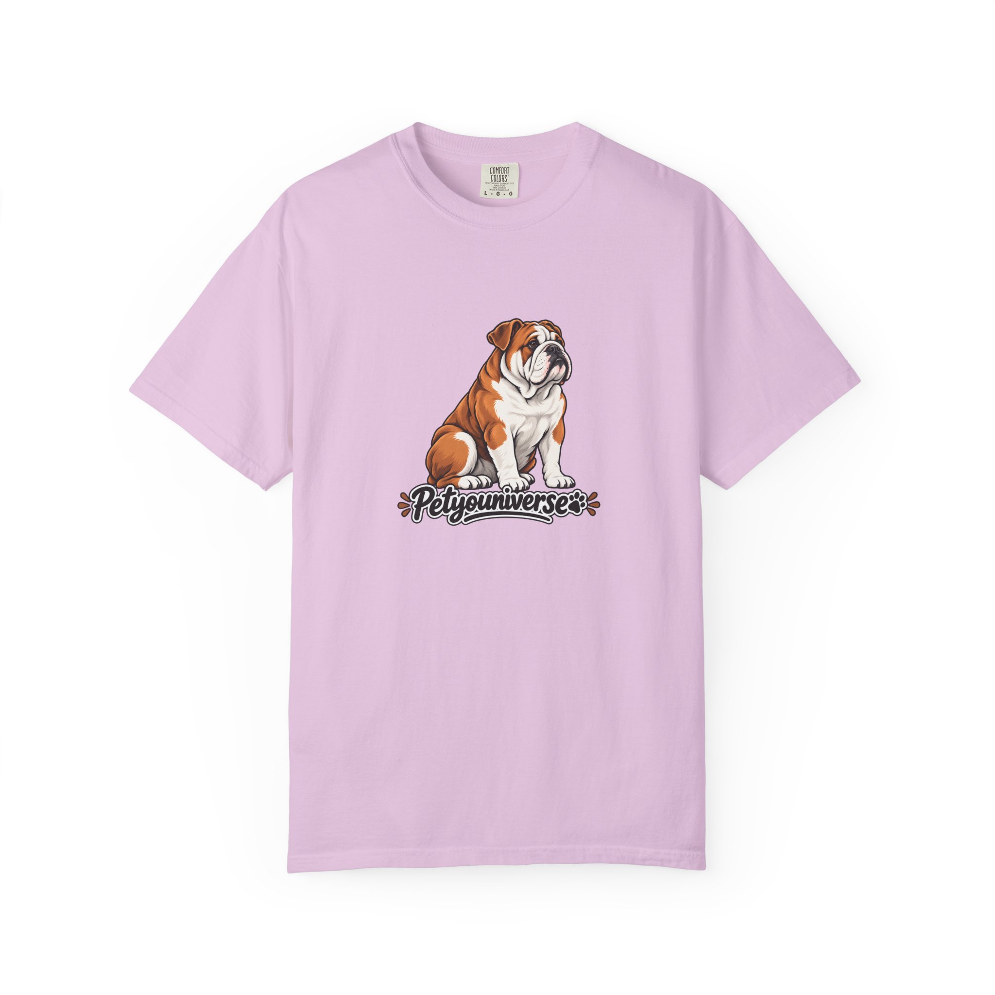 Bulldog Graphic T-Shirt — "PetYoUniverse" Cute Dog Tee for Pet Lovers - Image 100
