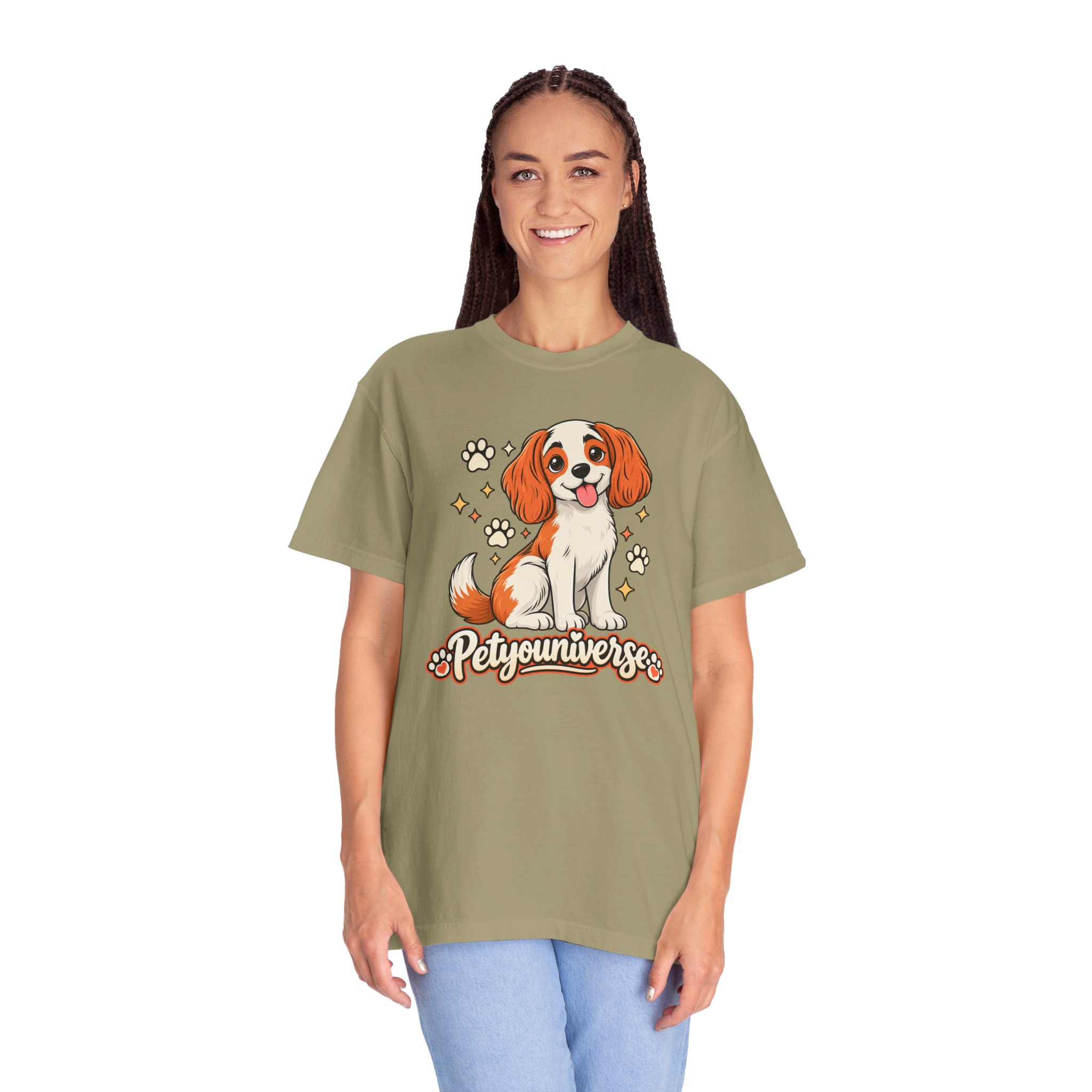 Cavalier King Charles Dog T-Shirt — "PetYoUniverse" Cute Puppy Graphic Tee - Image 32