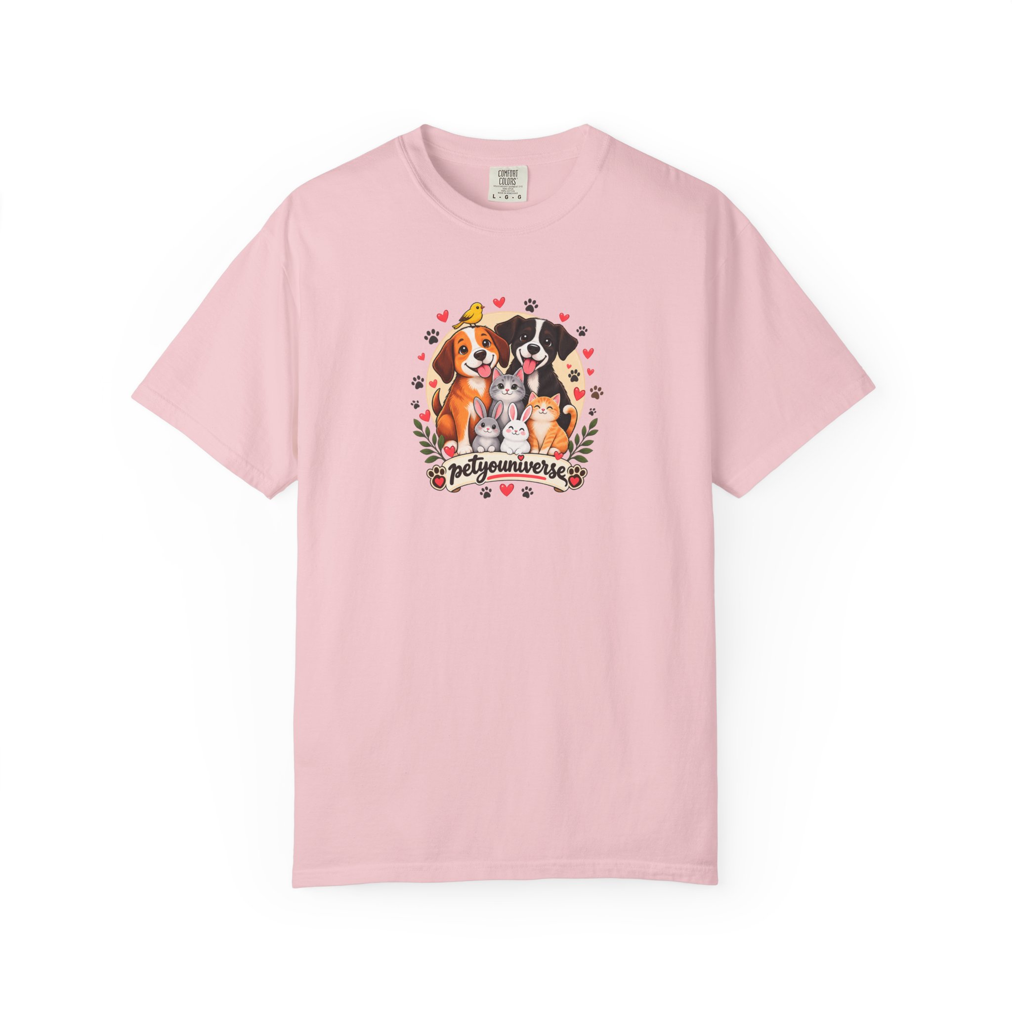 Dog Mom & Dad T-Shirt — 'Pet Parents' Cute Puppy Portrait Tee - Image 109