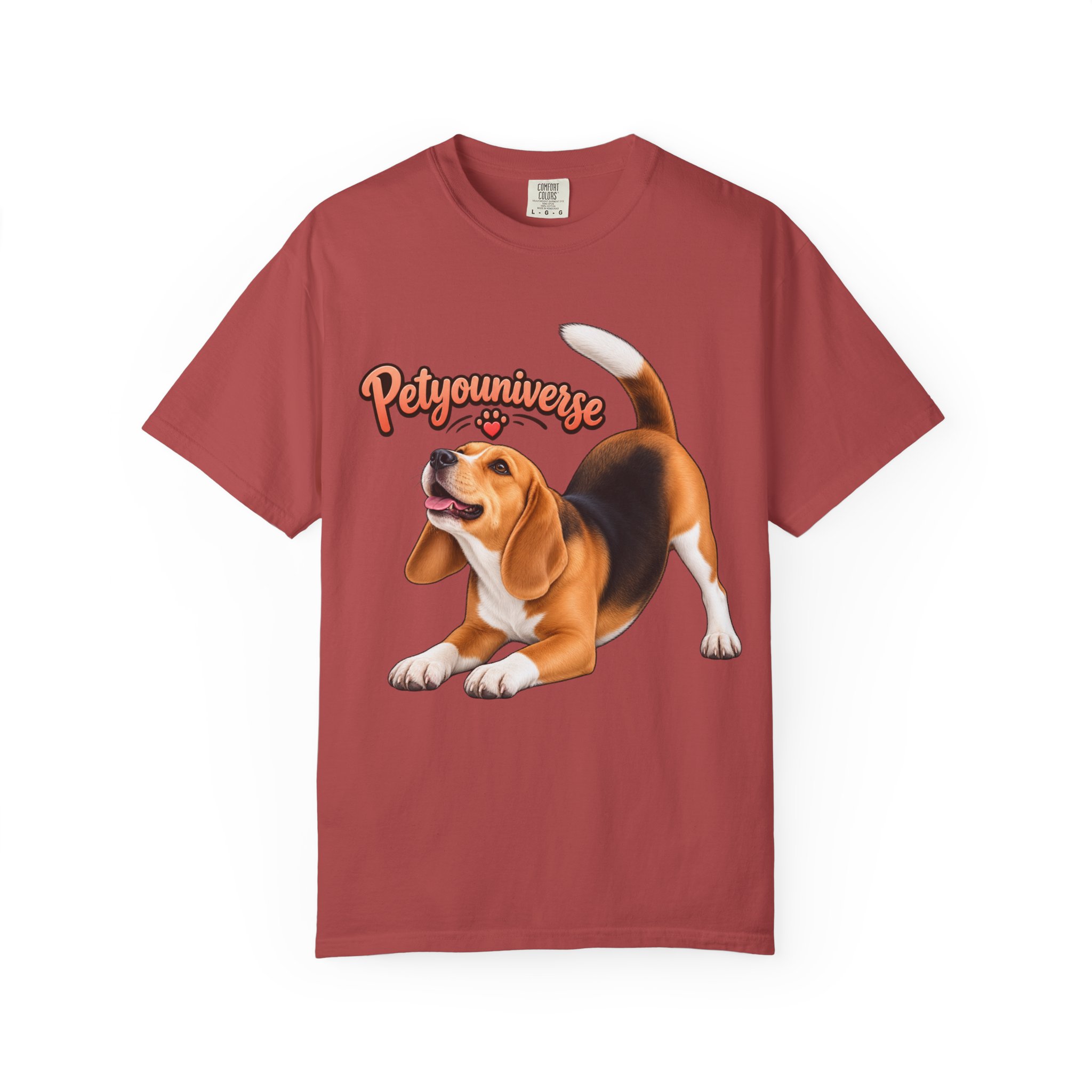 Beagle Playtime T-Shirt — "PetYoUniverse" Graphic Tee for Dog Lovers - Image 109