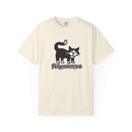 PetYouUniverse Cat Graphic T-Shirt — Vintage Cat Logo Tee