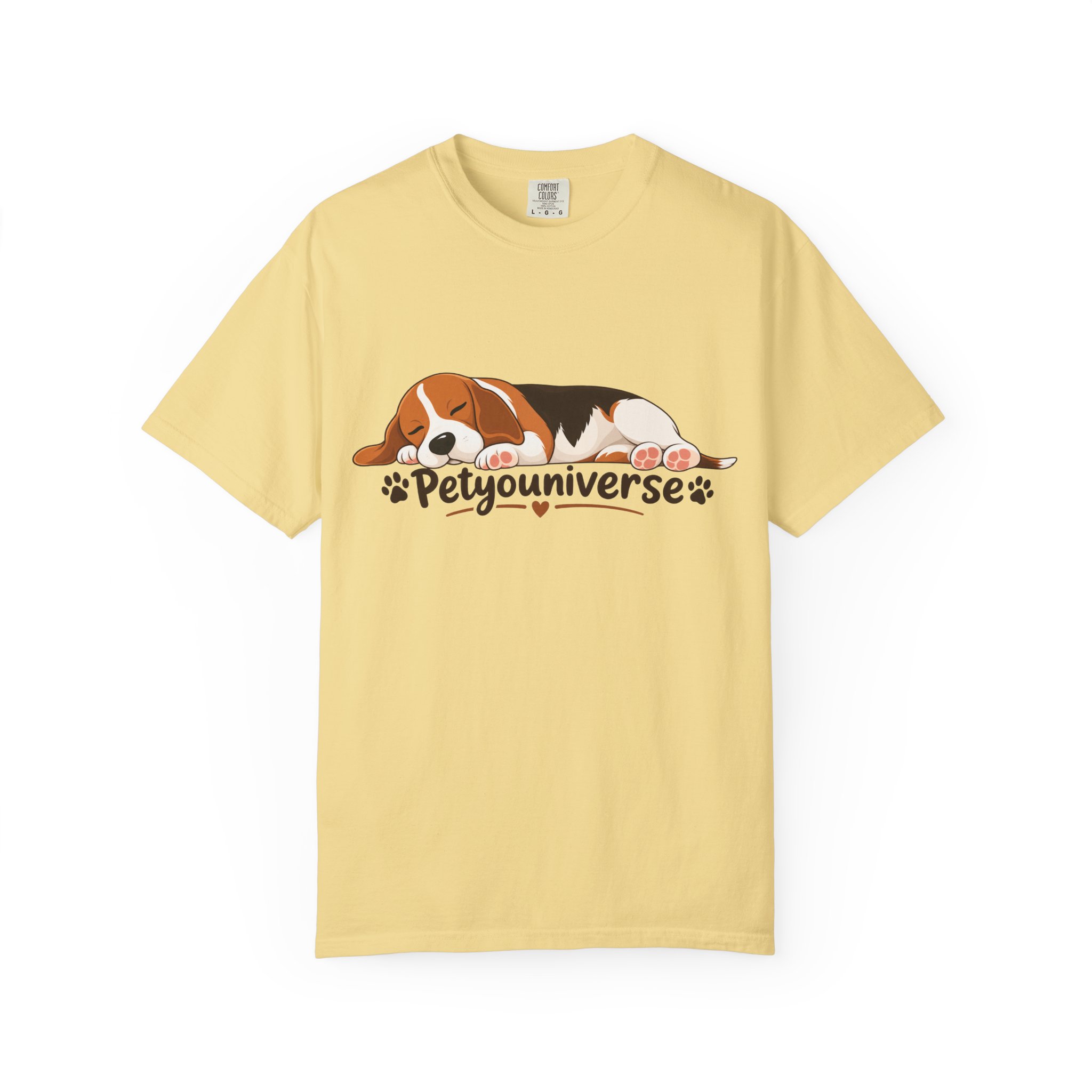 Sleeping Beagle T-Shirt — Cute "PetYoUniverse" Dog Graphic Tee - Image 37
