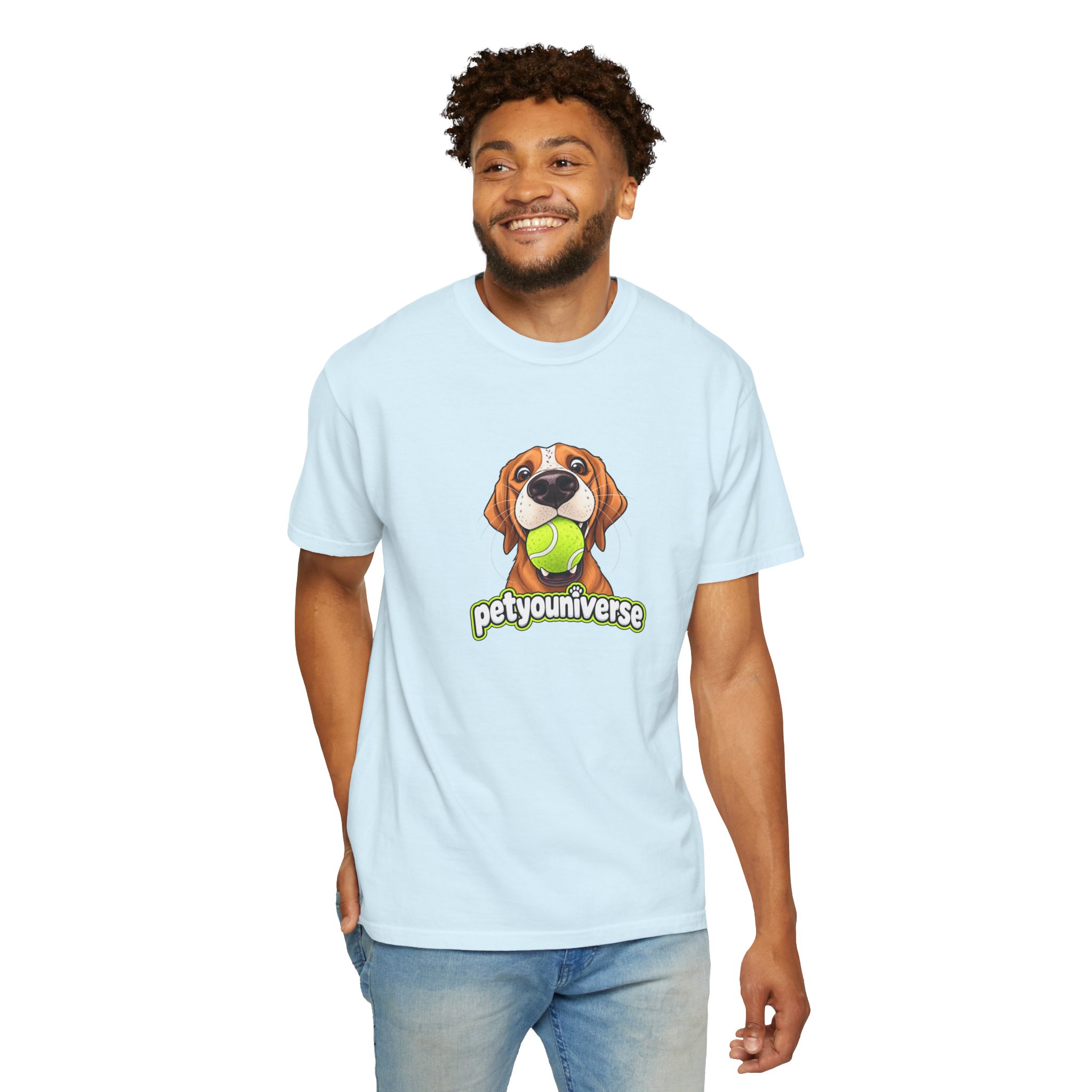 PetYoUniverse Tee — Cute Dog Holding Tennis Ball Graphic T‑Shirt - Image 70