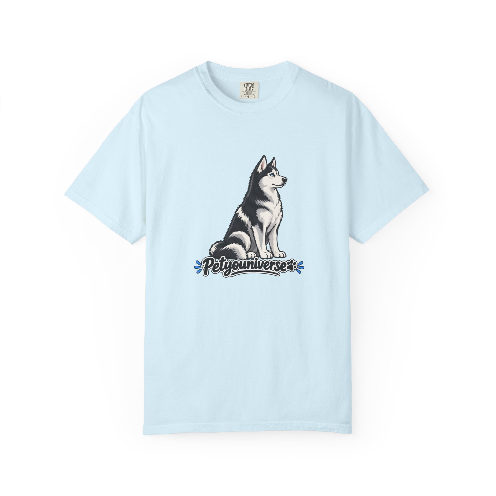 Husky Graphic T-Shirt — 'PetYoUniverse' Retro Dog Tee - Image 91