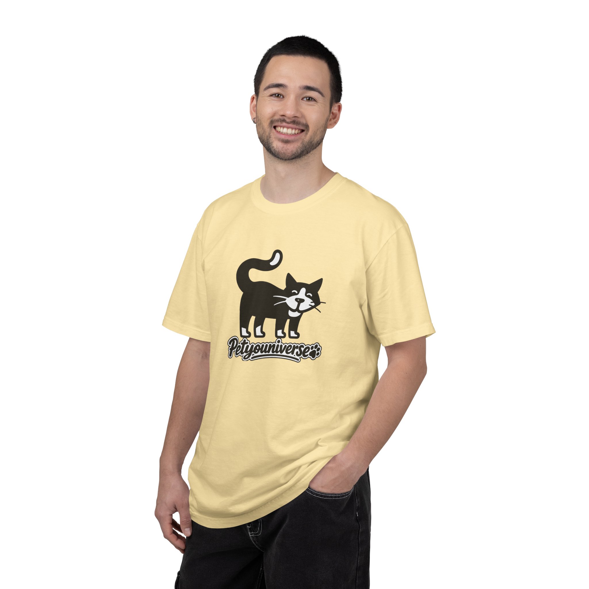 PetYouUniverse Cat Graphic T-Shirt — Vintage Cat Logo Tee - Image 13