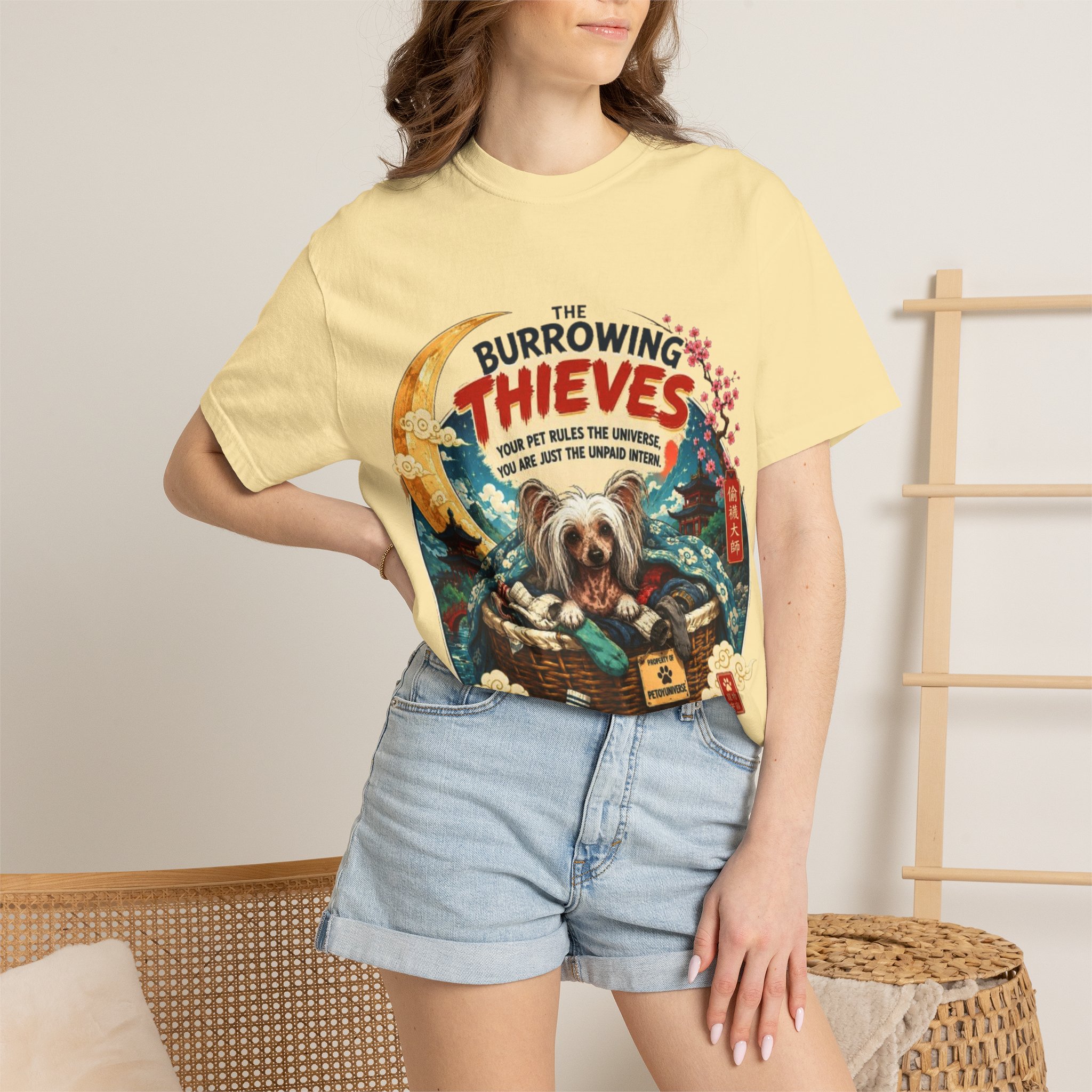 T-Shirt — The Burrowing Thieves Vintage Dog Treasure Chest Graphic Tee - Image 20