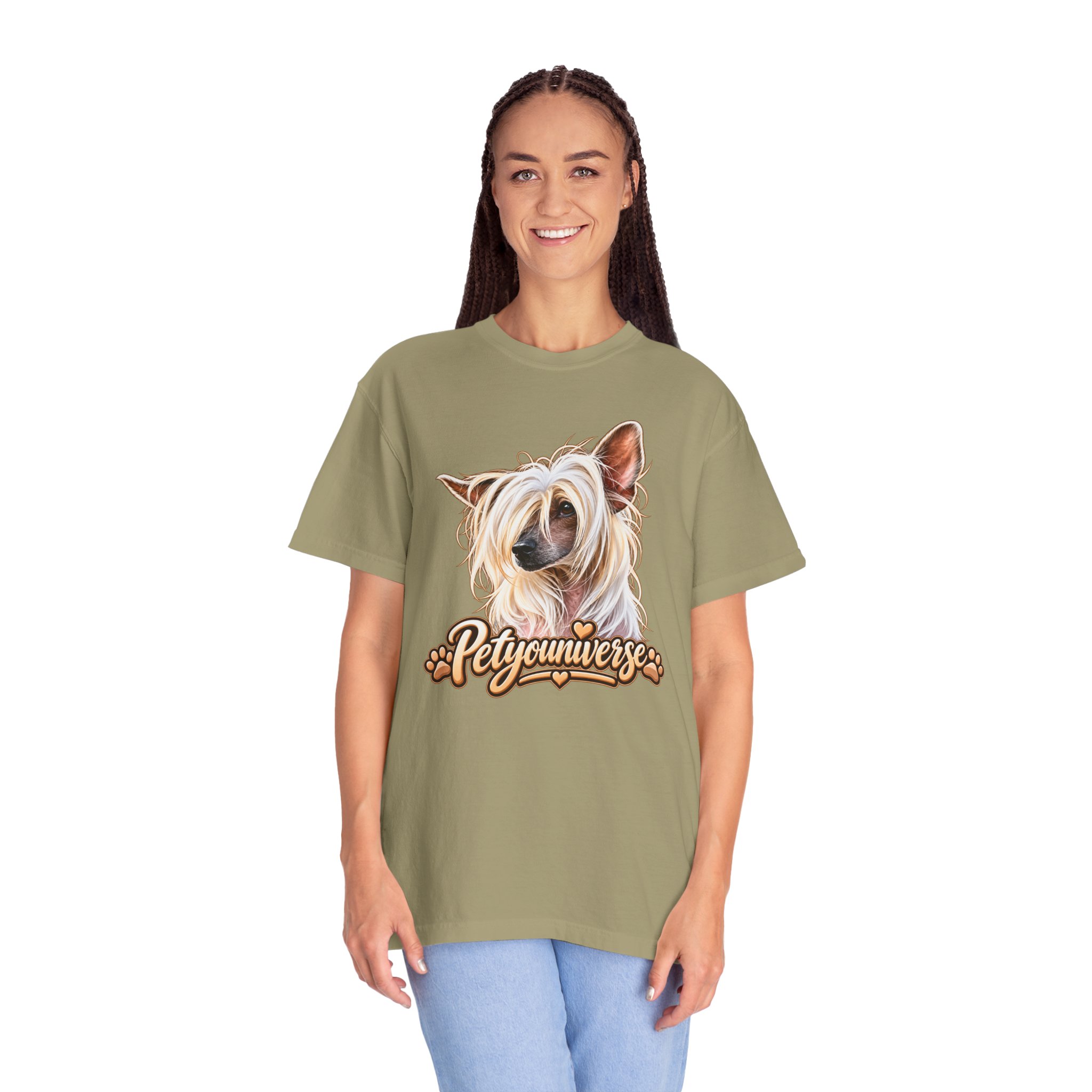 PetYouniverse Chinese Crested Dog T-Shirt — Cute Pet Portrait Tee - Image 41