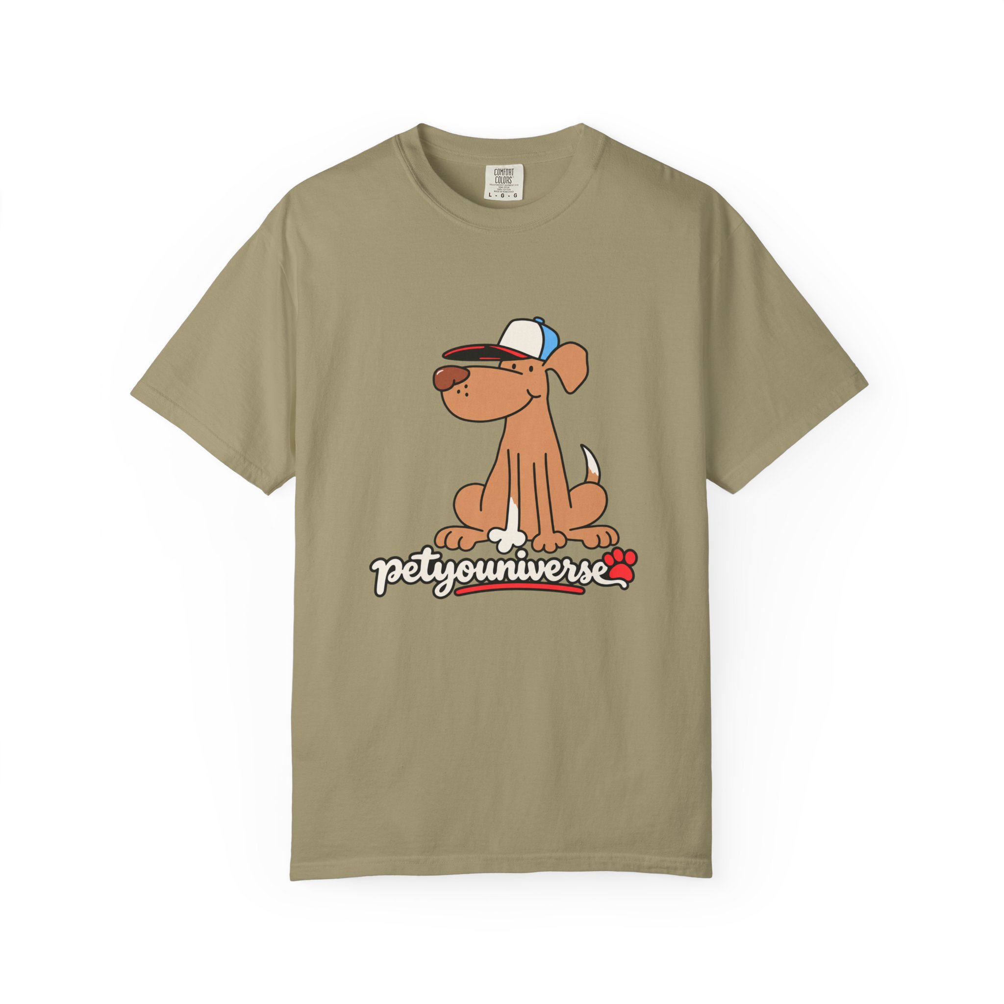 Dog Cartoon Tee — "PetYoUniverse" Puppy Graphic T-Shirt - Image 28