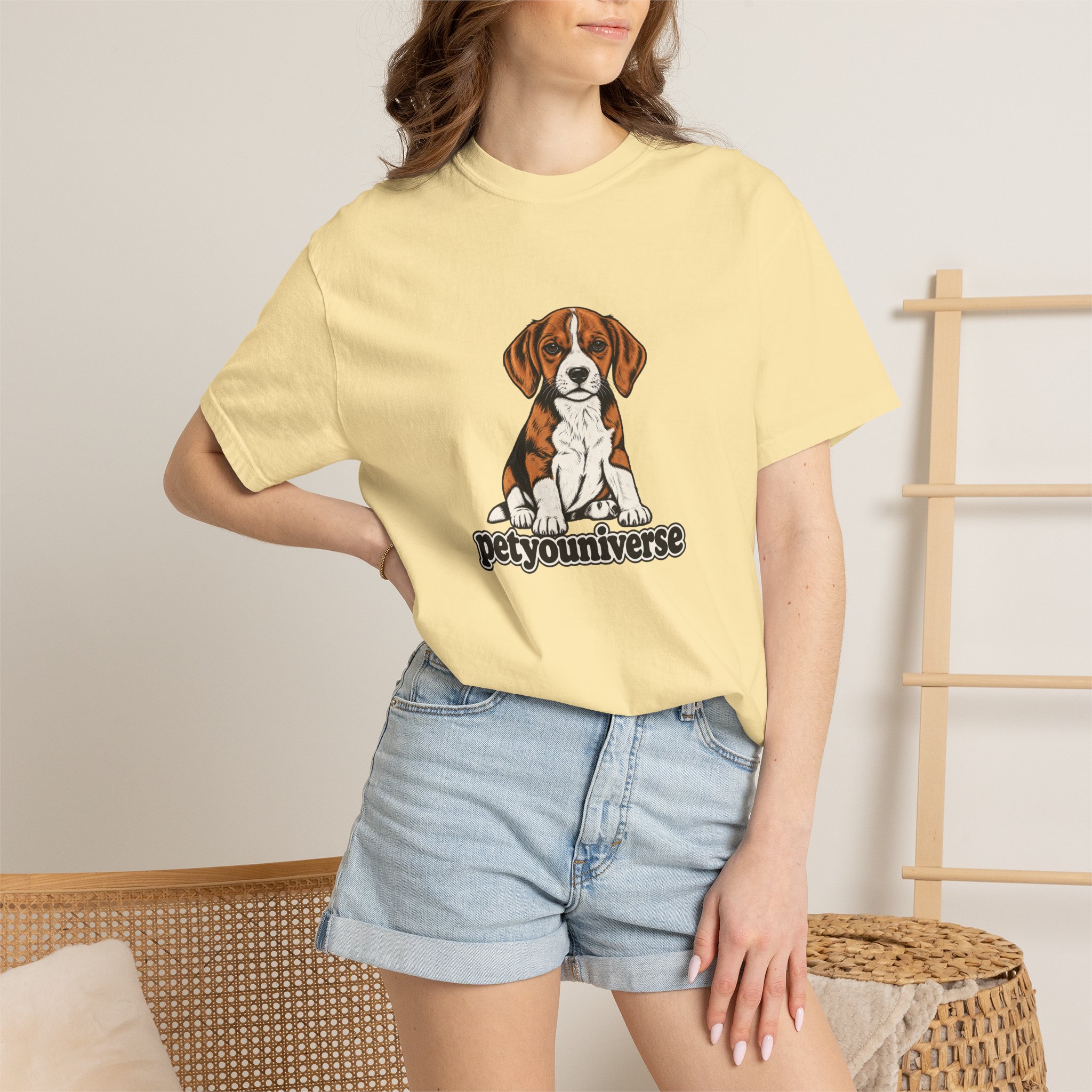 Beagle Puppy Tee — "PetYoUniverse" Graphic T-Shirt - Image 11