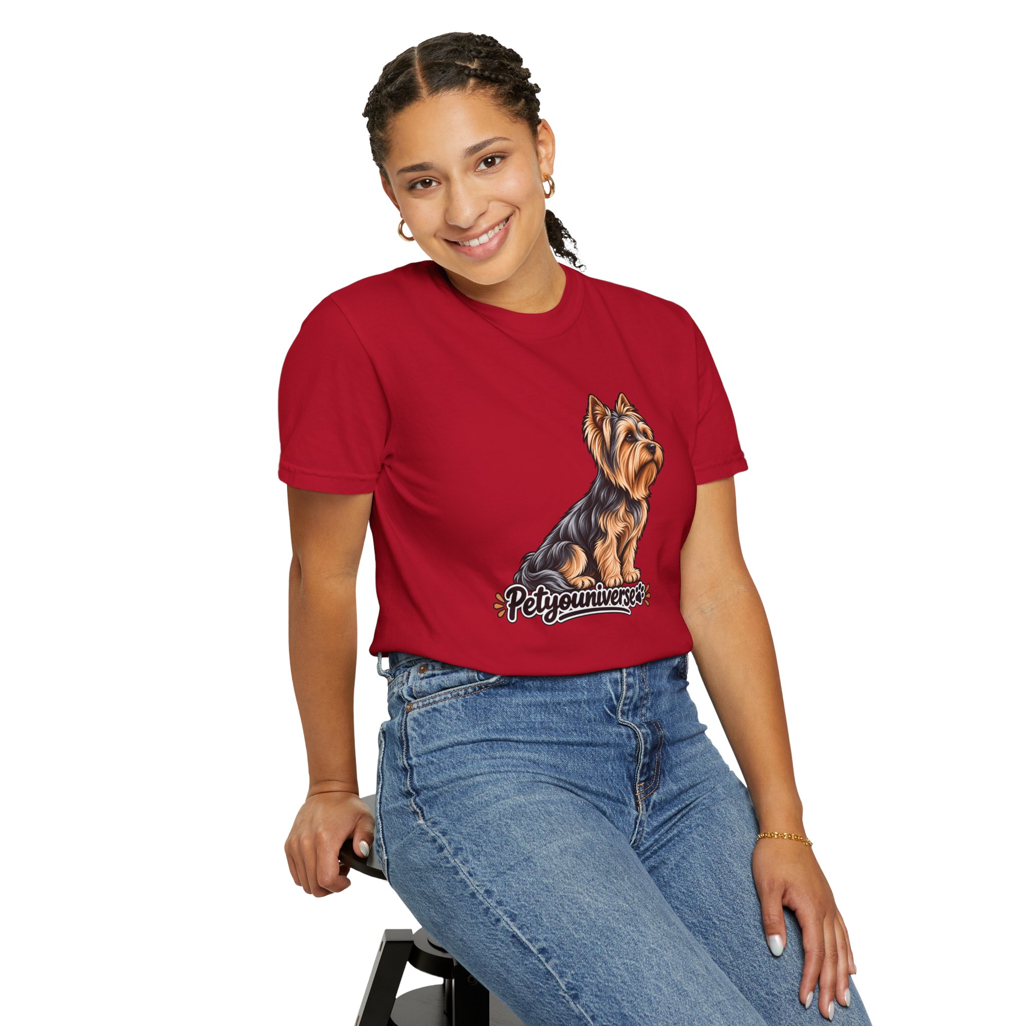 Yorkshire Terrier Graphic T-Shirt — 'Petyouniverse' Dog Lover Tee - Image 114