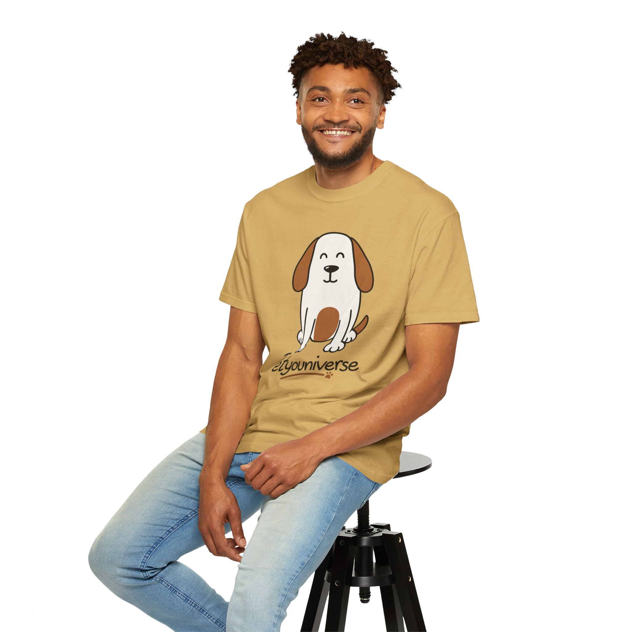 Cute Puppy Graphic T-Shirt — “PetYoUniverse” Dog Lover Tee - Image 8