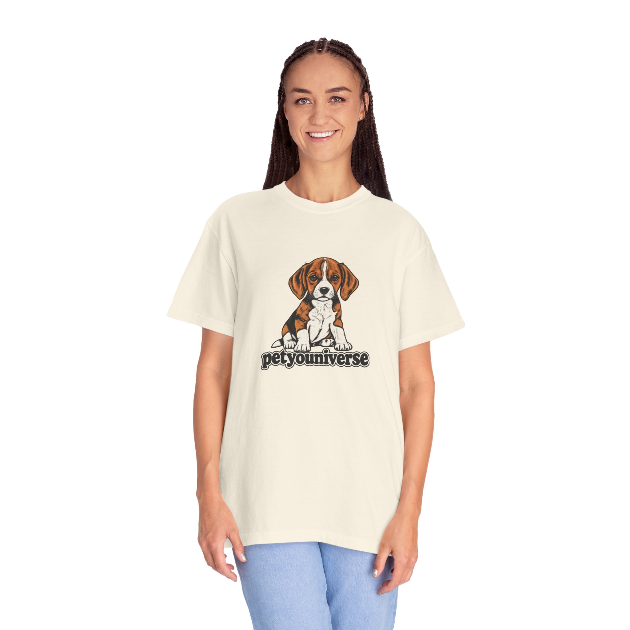 Beagle Puppy Tee — "PetYoUniverse" Graphic T-Shirt - Image 5