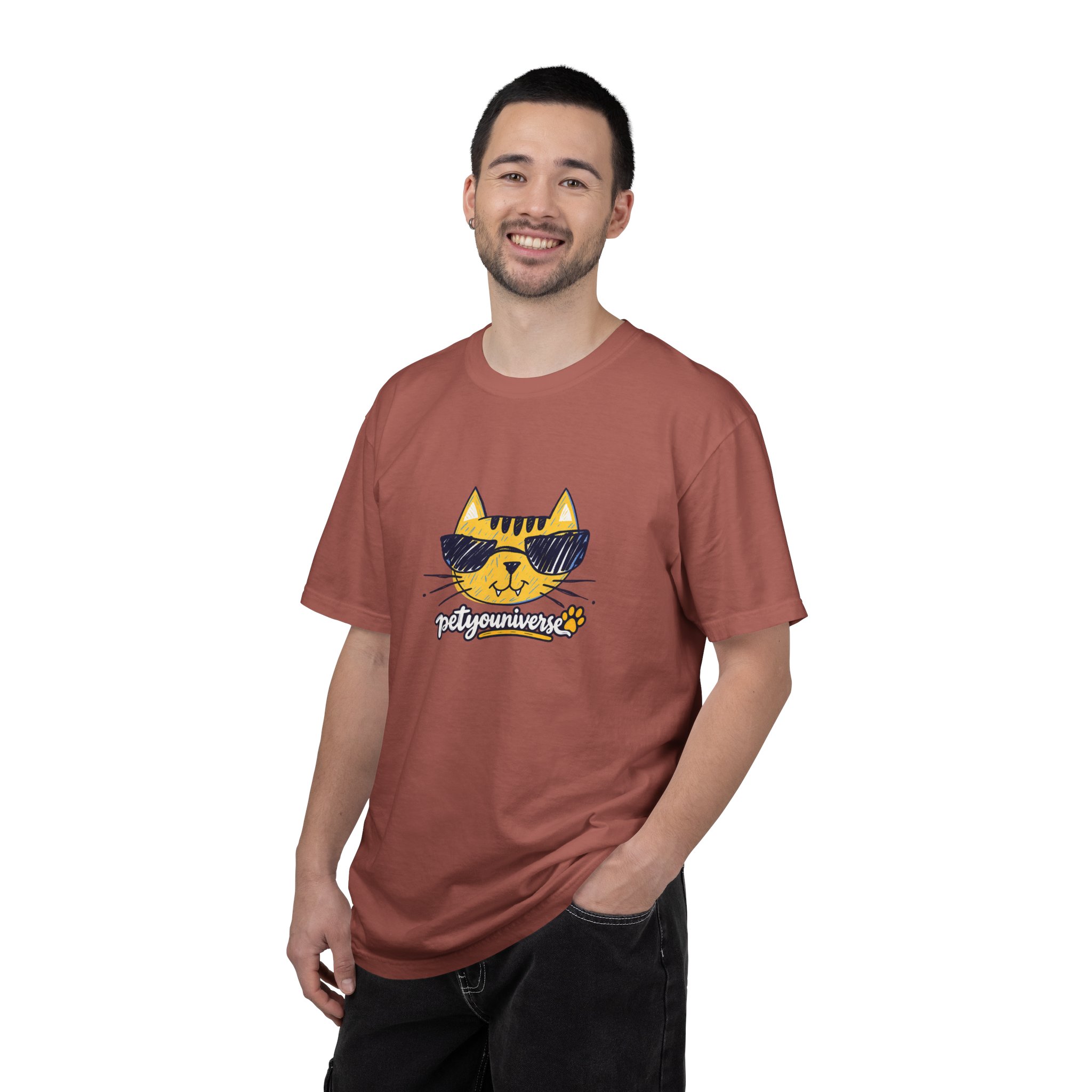 Cool Cat Sunglasses T‑Shirt — 'Purrfectly Awesome' Graphic Tee for Cat Lovers - Image 121