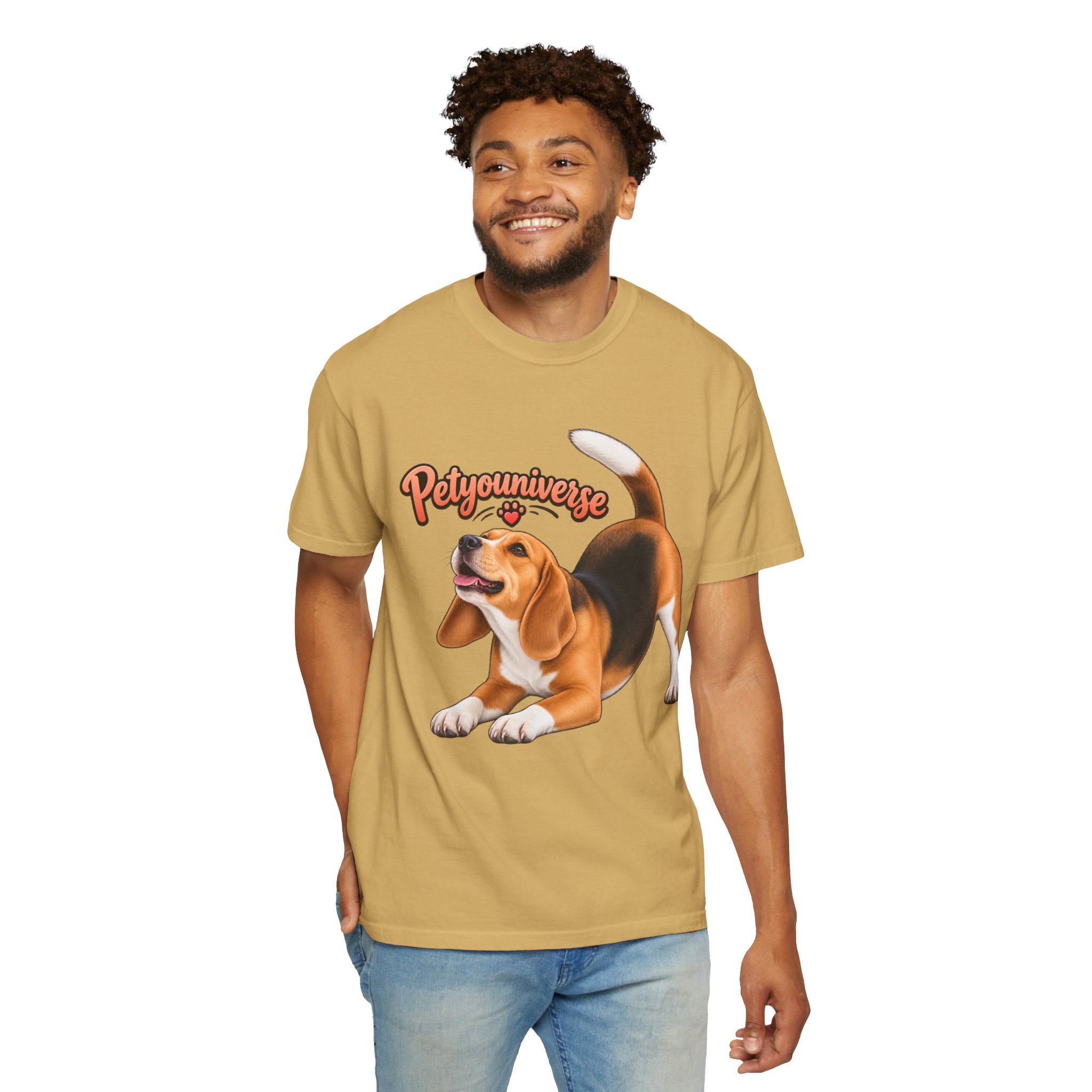 Beagle Playtime T-Shirt — "PetYoUniverse" Graphic Tee for Dog Lovers - Image 16