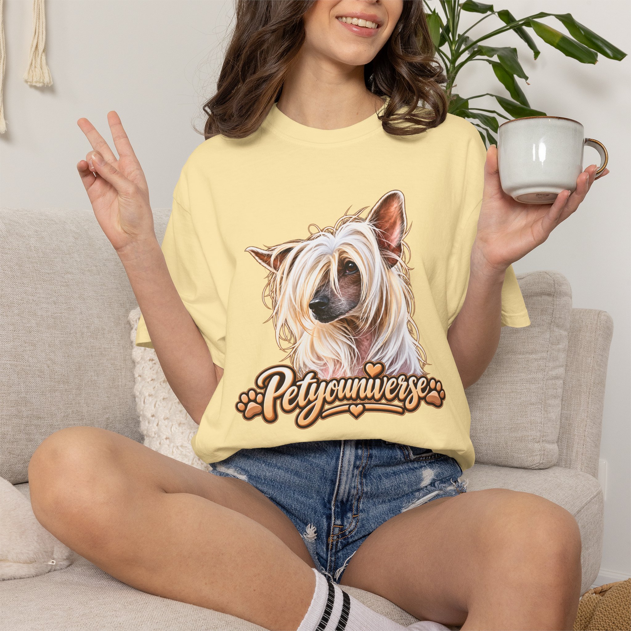 PetYouniverse Chinese Crested Dog T-Shirt — Cute Pet Portrait Tee - Image 12