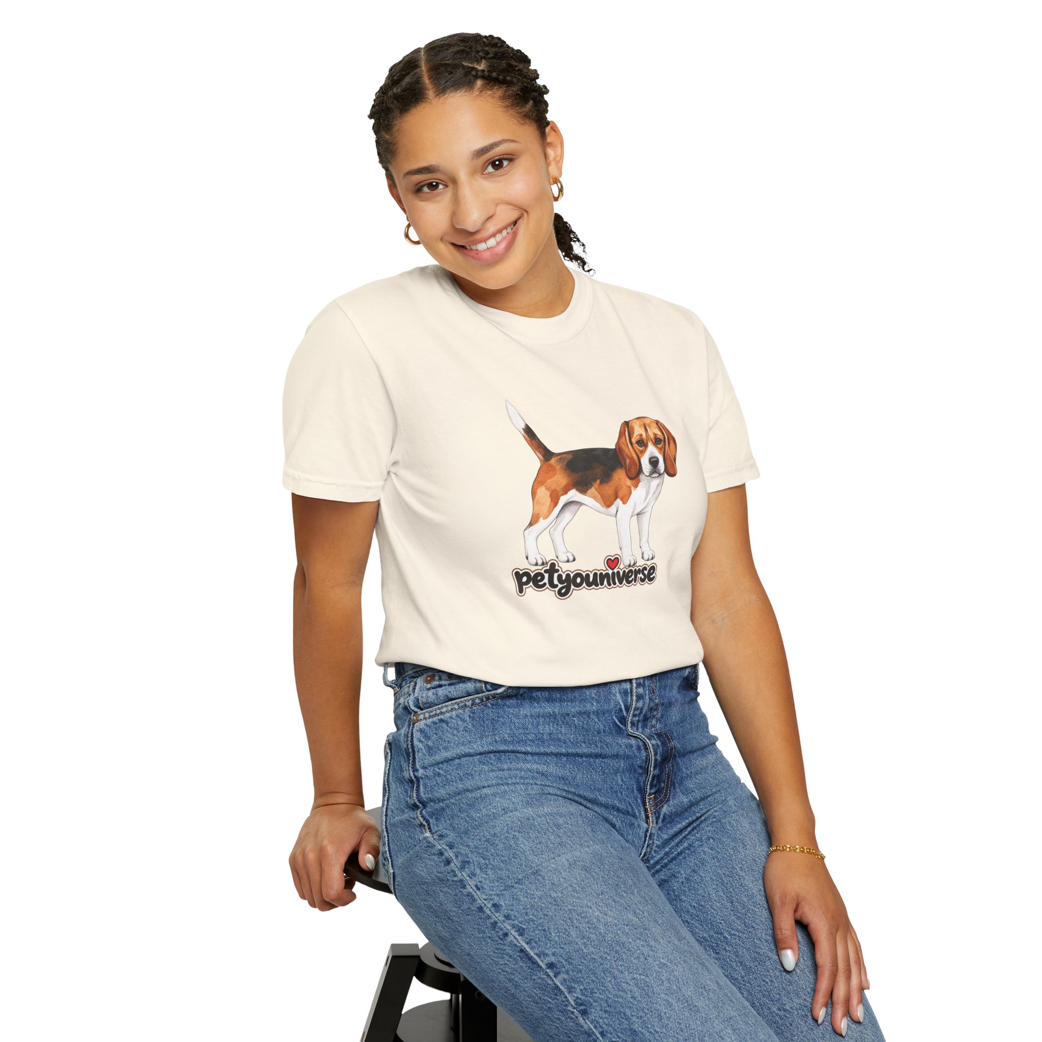 Beagle PetYoUniverse Graphic T-Shirt — Cute Dog Lover Tee - Image 6