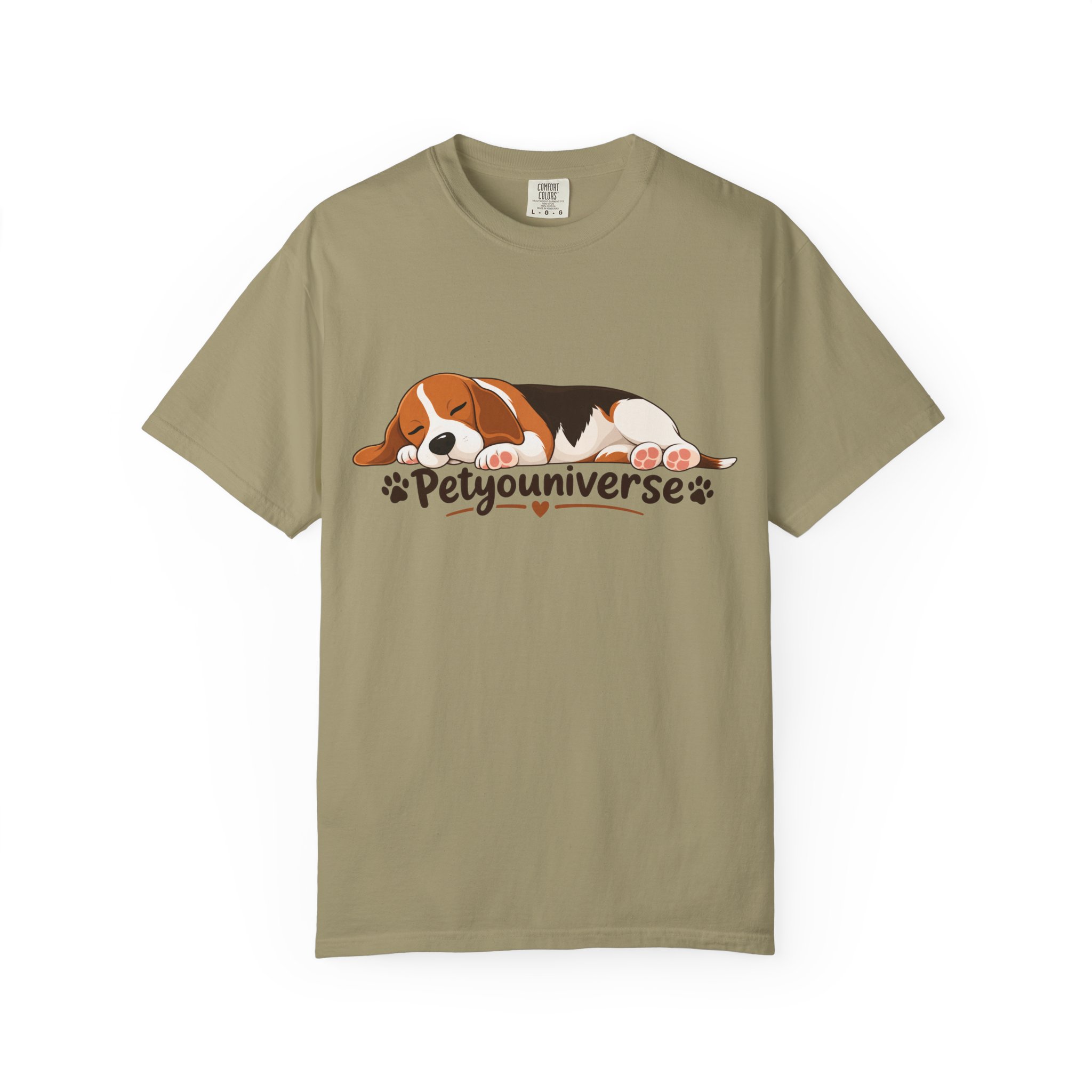 Sleeping Beagle T-Shirt — Cute "PetYoUniverse" Dog Graphic Tee - Image 28
