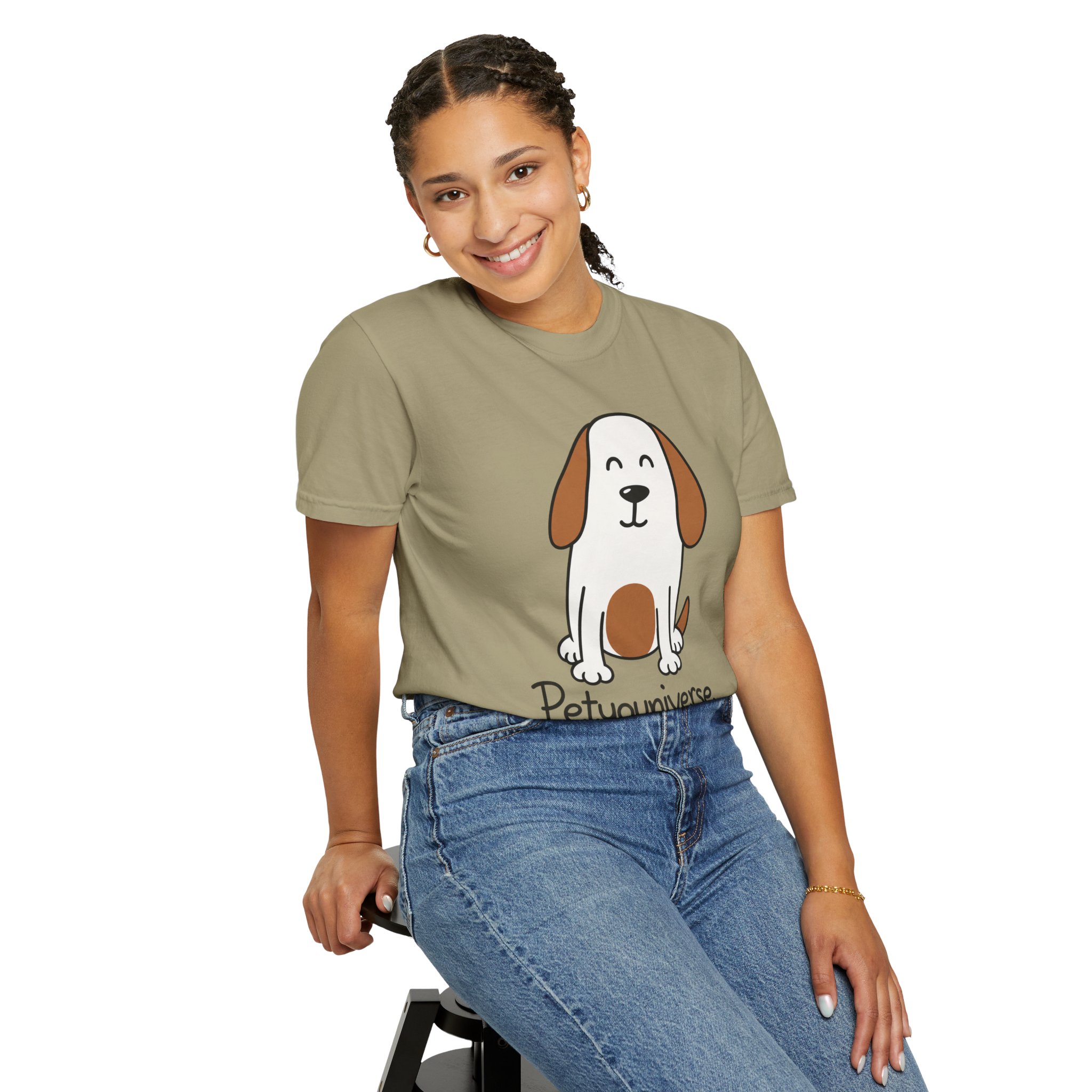 Cute Puppy Graphic T-Shirt — “PetYoUniverse” Dog Lover Tee - Image 24