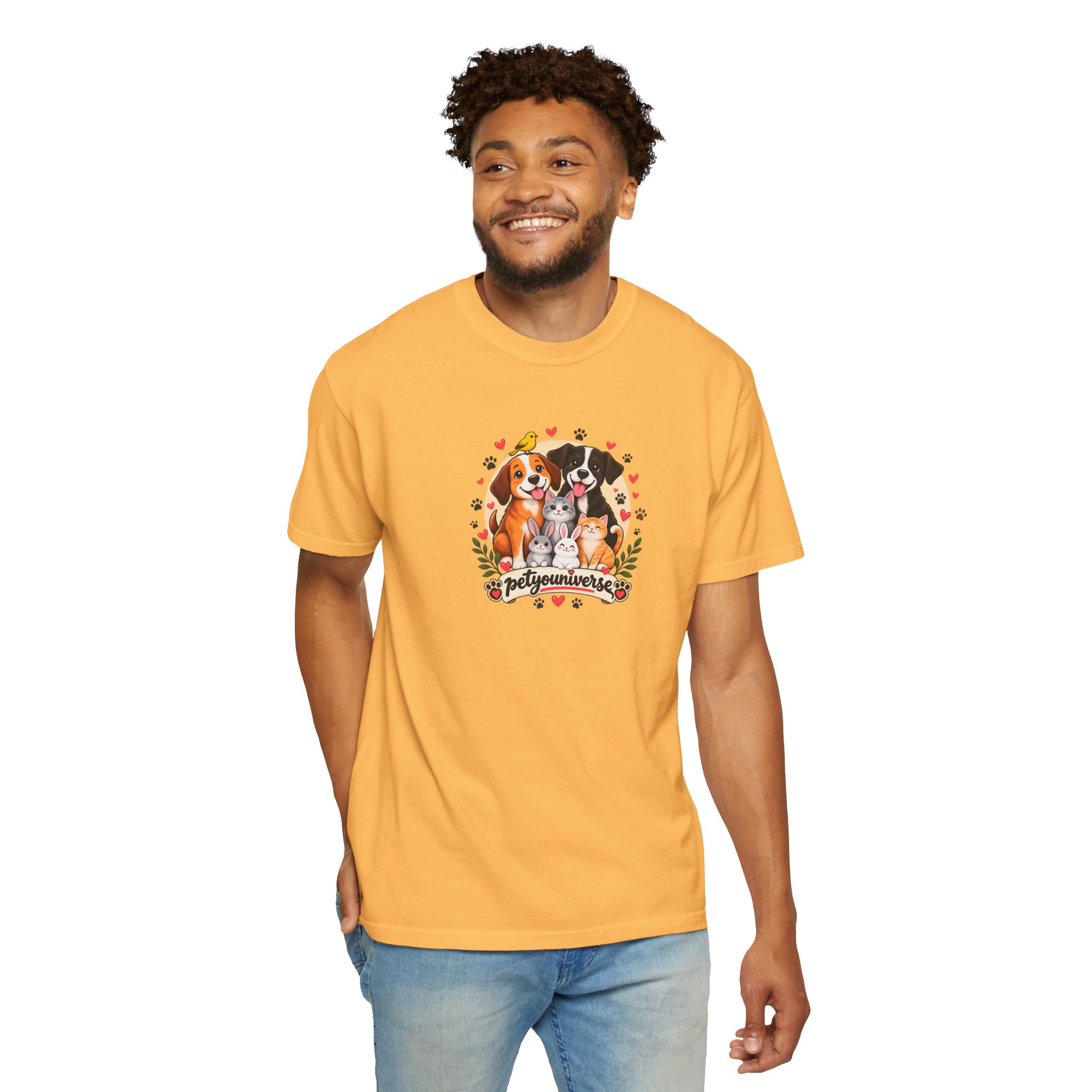 Dog Mom & Dad T-Shirt — 'Pet Parents' Cute Puppy Portrait Tee - Image 16