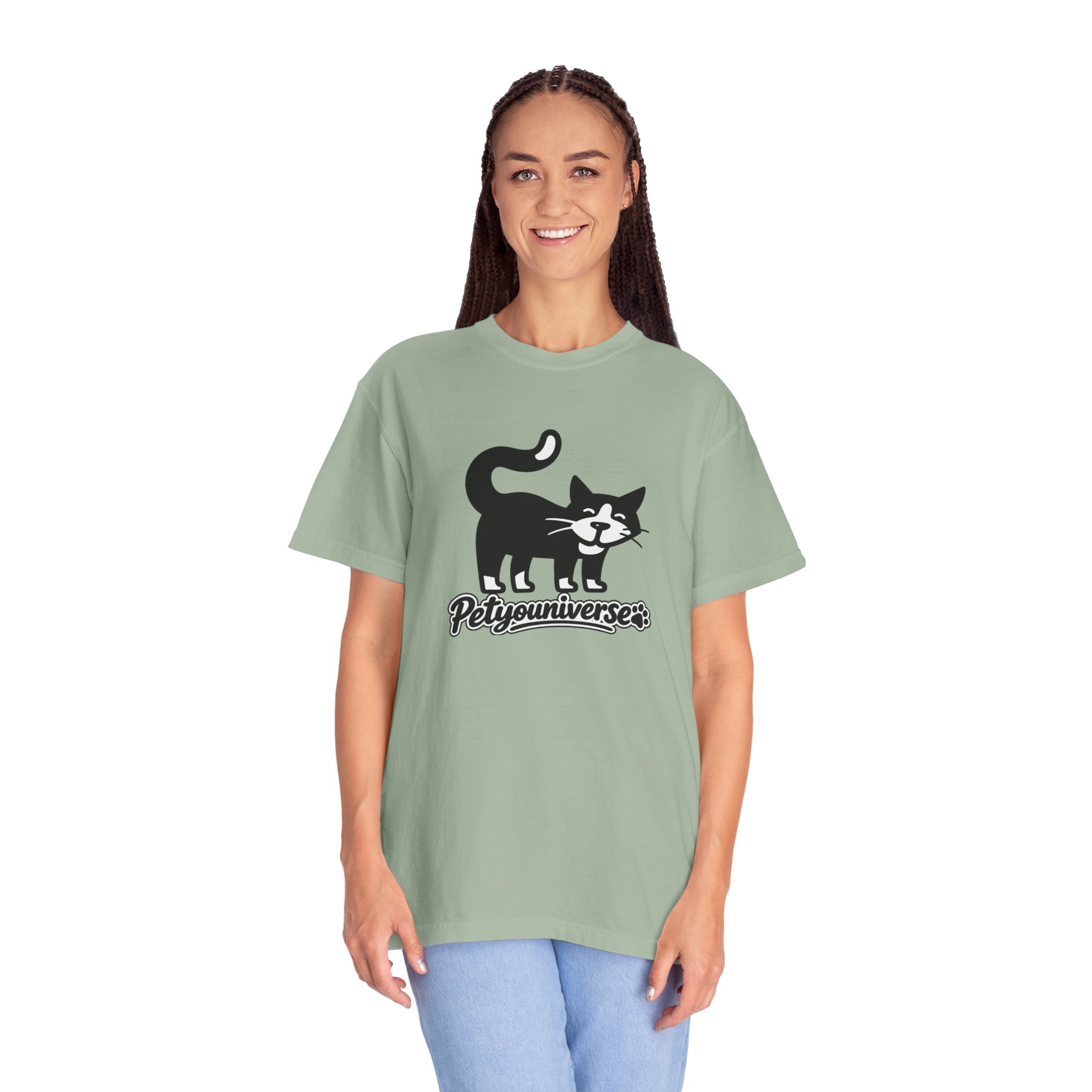PetYouUniverse Cat Graphic T-Shirt — Vintage Cat Logo Tee - Image 68
