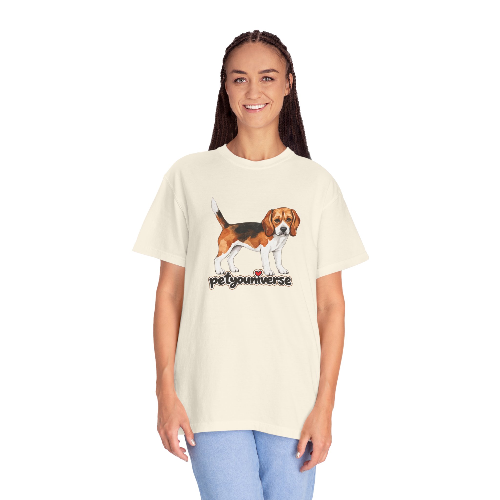 Beagle PetYoUniverse Graphic T-Shirt — Cute Dog Lover Tee - Image 5