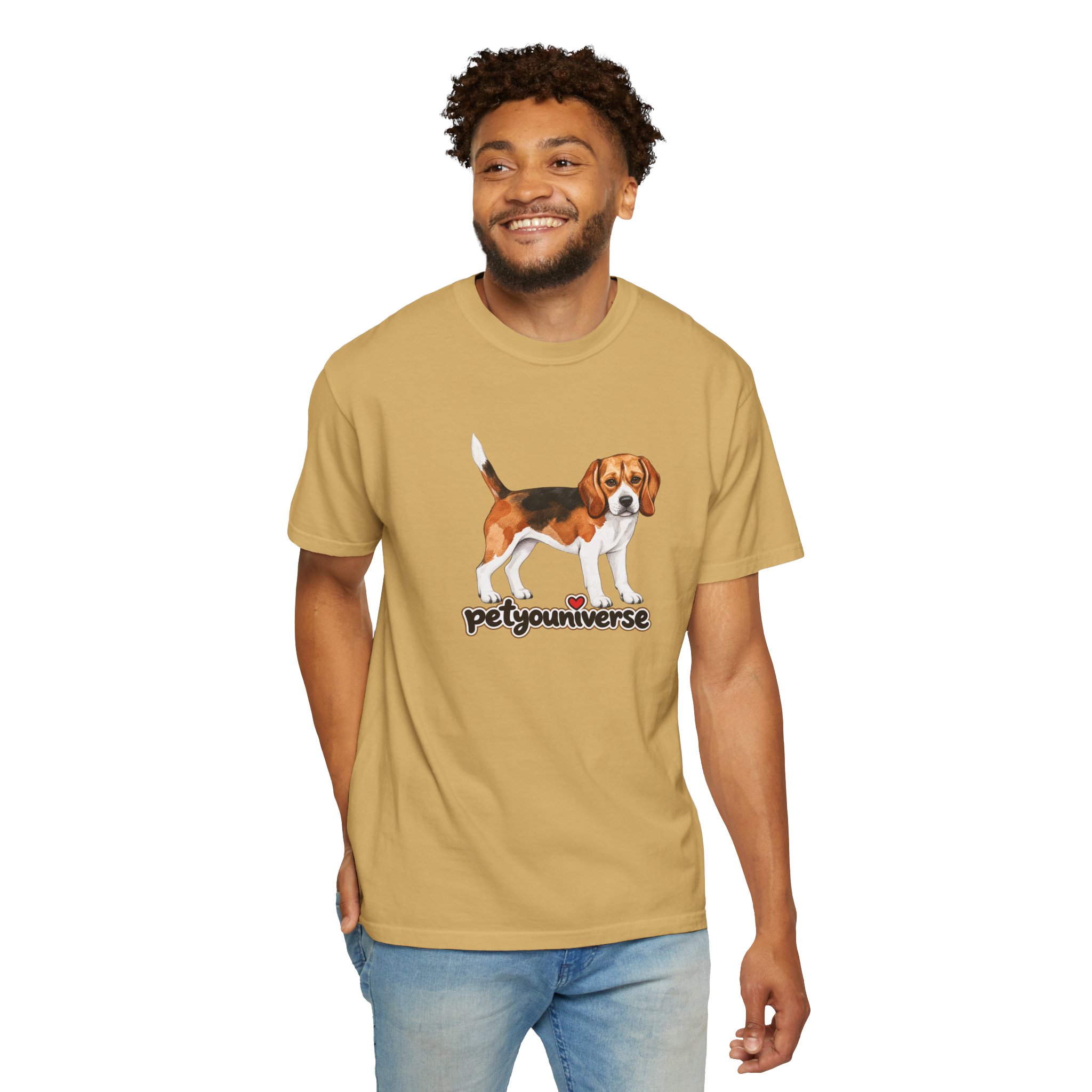 Beagle PetYoUniverse Graphic T-Shirt — Cute Dog Lover Tee - Image 25