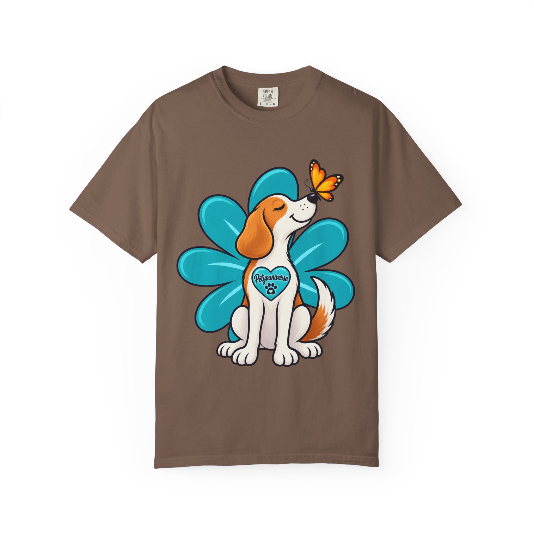 Beagle & Butterfly Graphic T-Shirt - Image 57