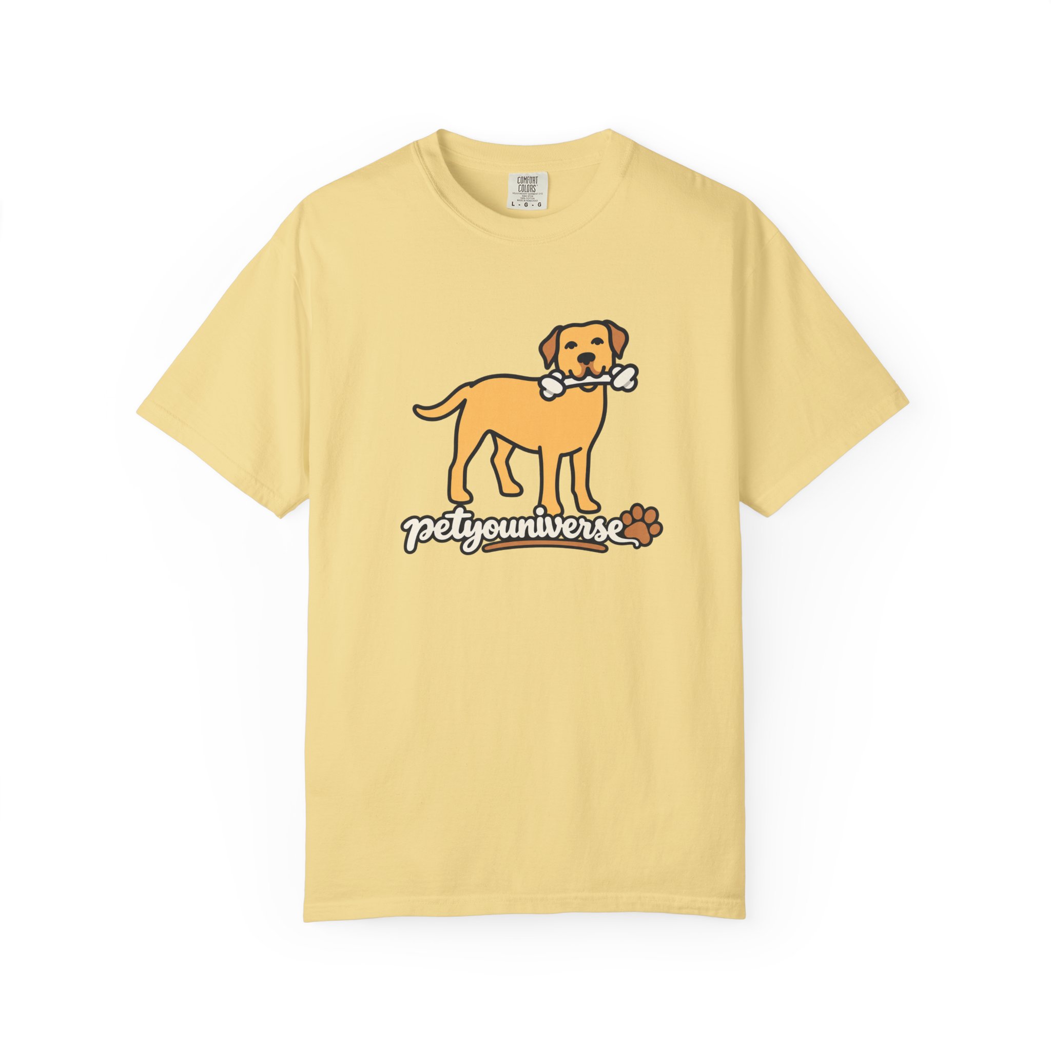 Dog Bone Graphic T-Shirt — "PetYoUniverse" Puppy Tee - Image 37
