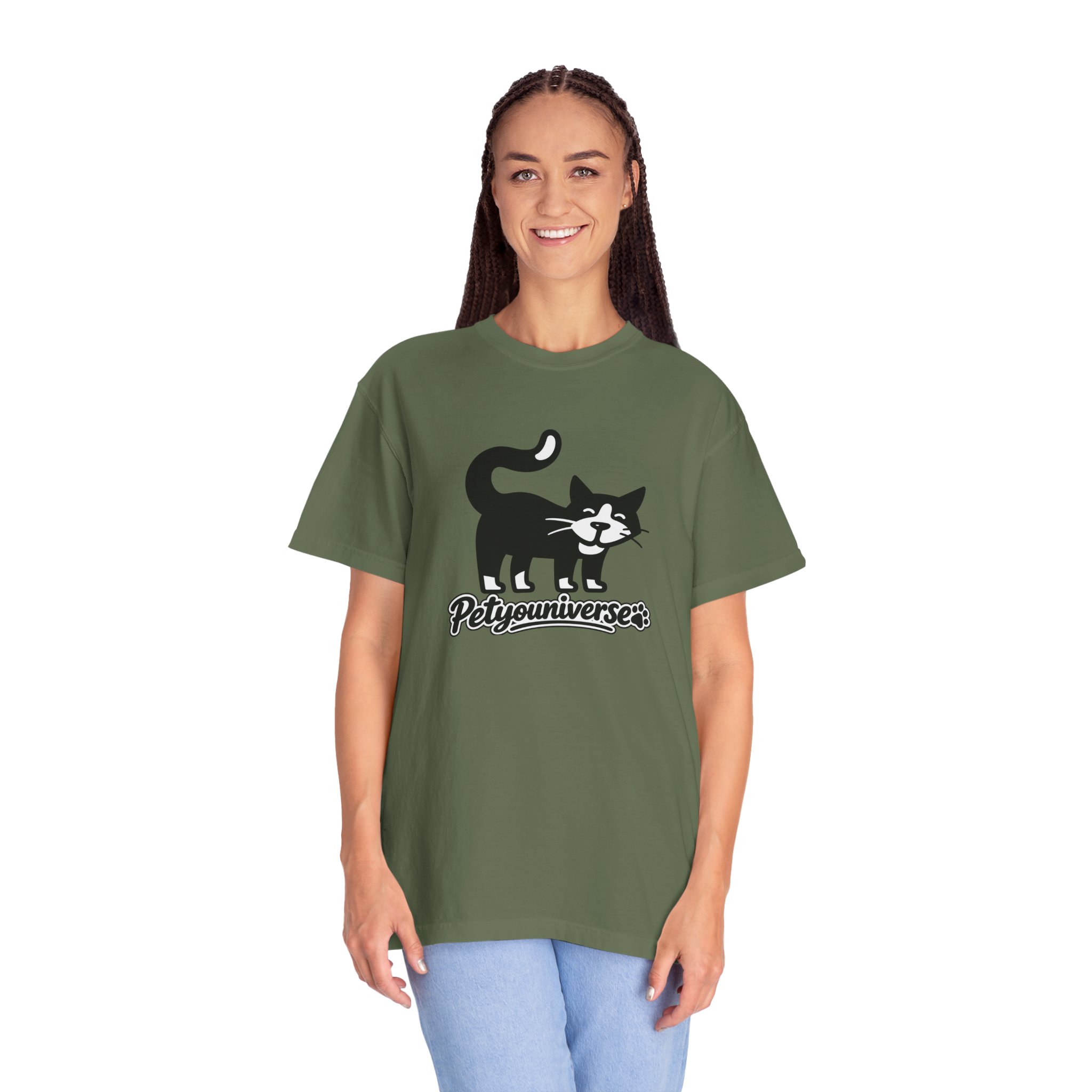 PetYouUniverse Cat Graphic T-Shirt — Vintage Cat Logo Tee - Image 50