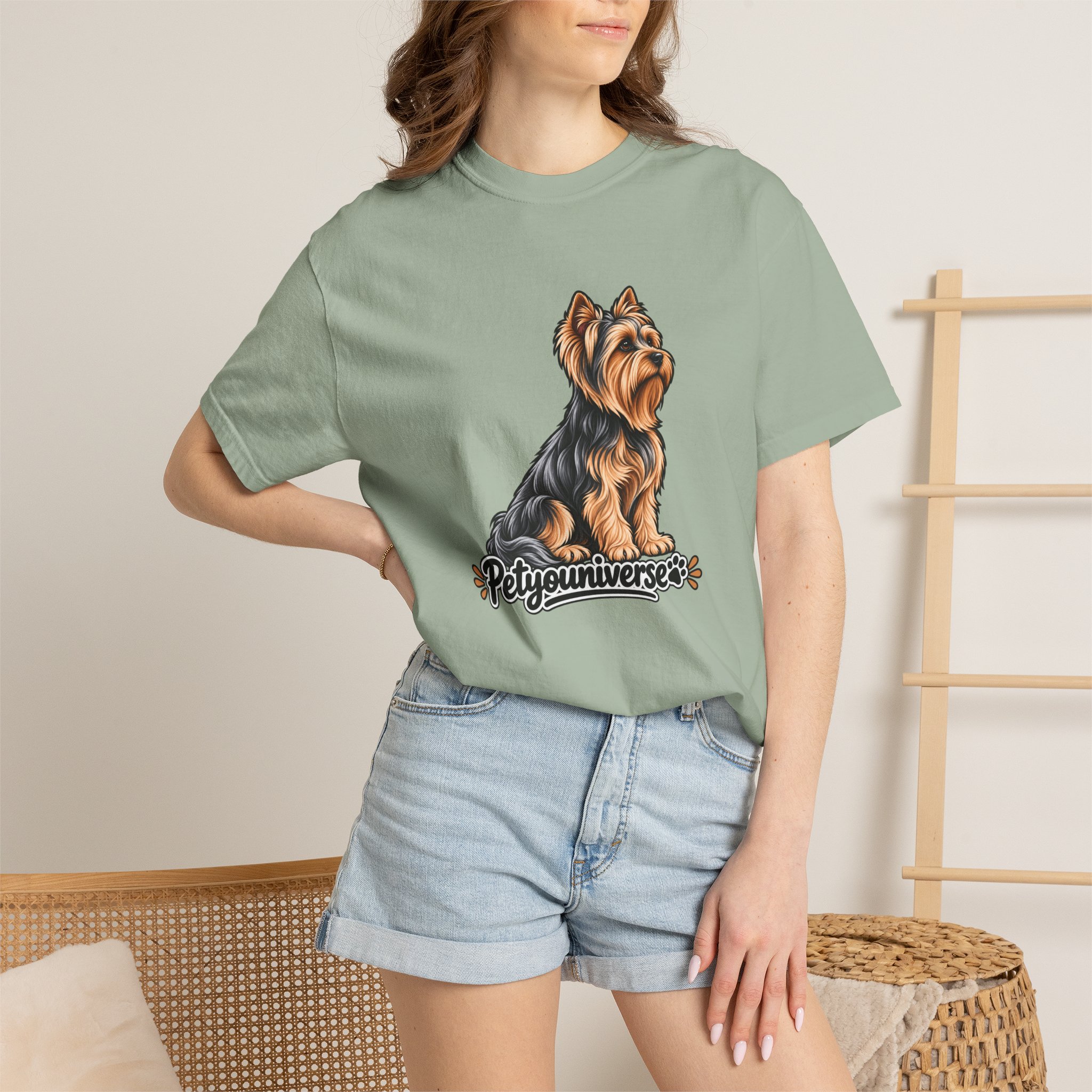 Yorkshire Terrier Graphic T-Shirt — 'Petyouniverse' Dog Lover Tee - Image 38