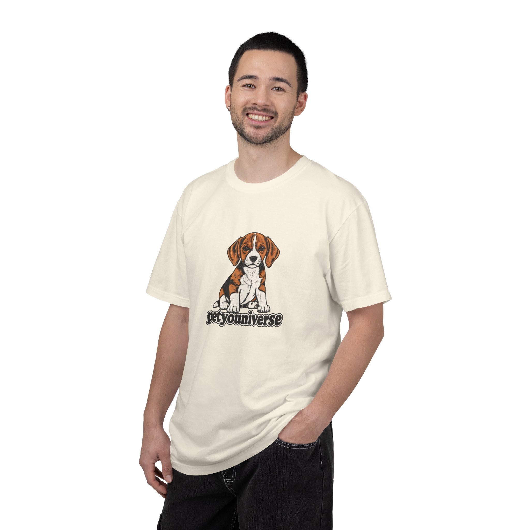 Beagle Puppy Tee — "PetYoUniverse" Graphic T-Shirt - Image 4