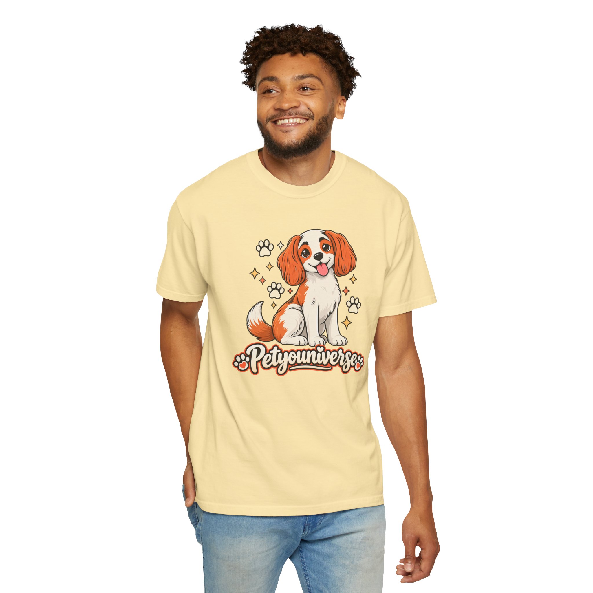 Cavalier King Charles Dog T-Shirt — "PetYoUniverse" Cute Puppy Graphic Tee - Image 16