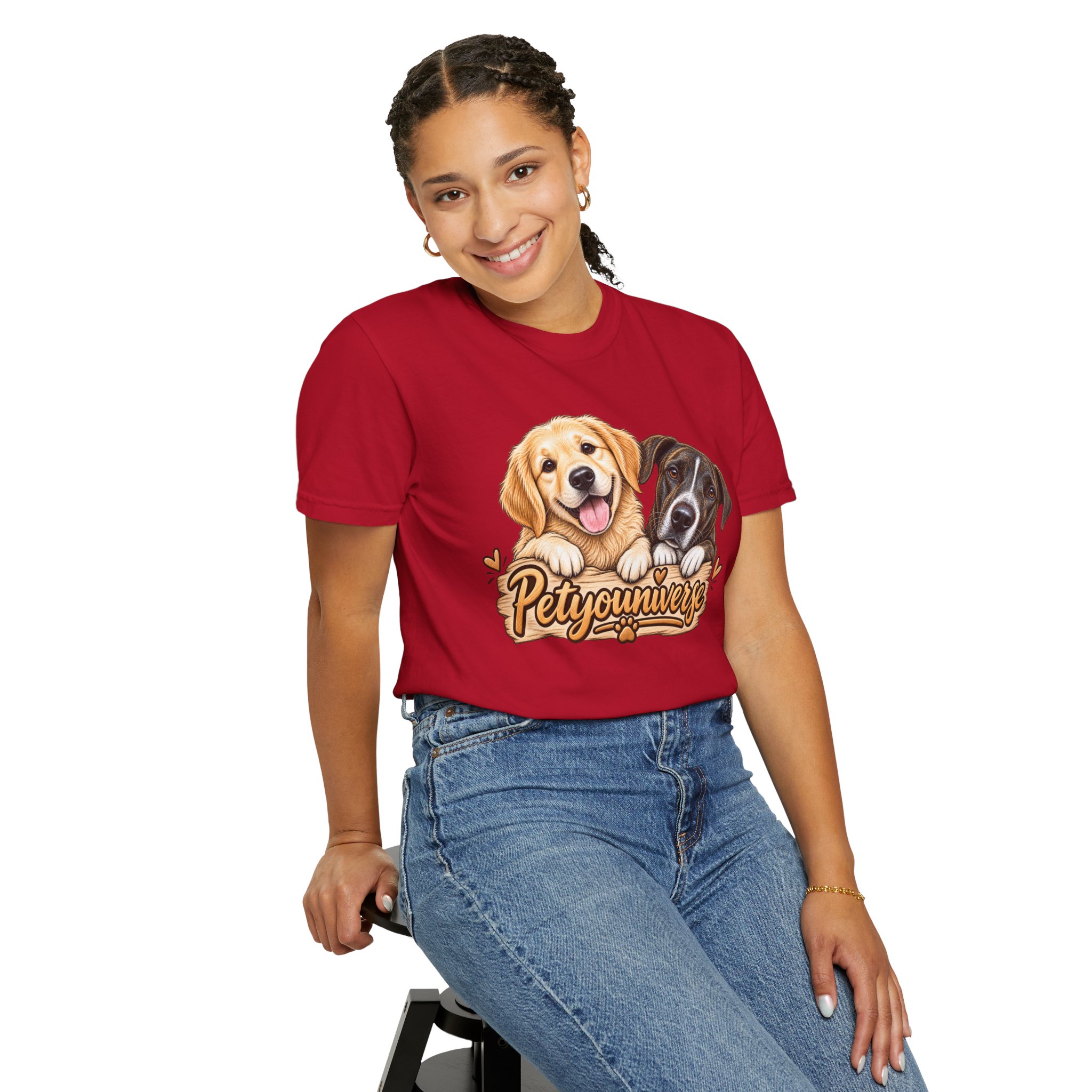 Petyouniverse Cute Dogs Graphic T-Shirt - Image 123