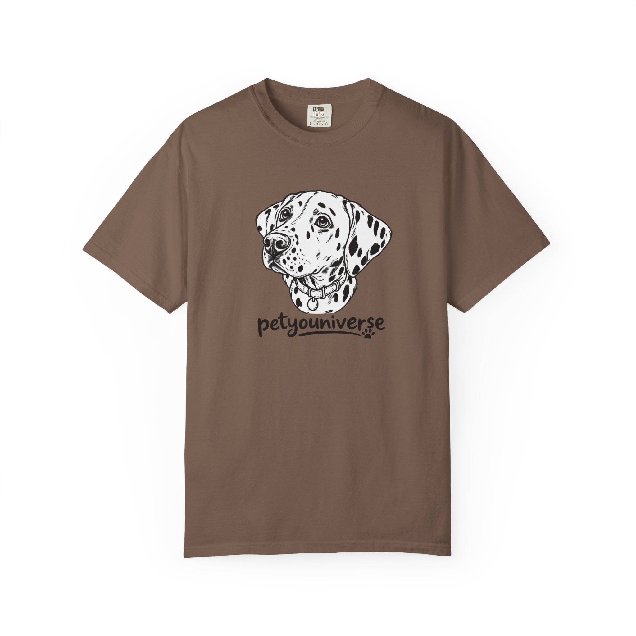 Dalmatian Portrait T-Shirt — "PetYoUniverse" Graphic Tee - Image 28