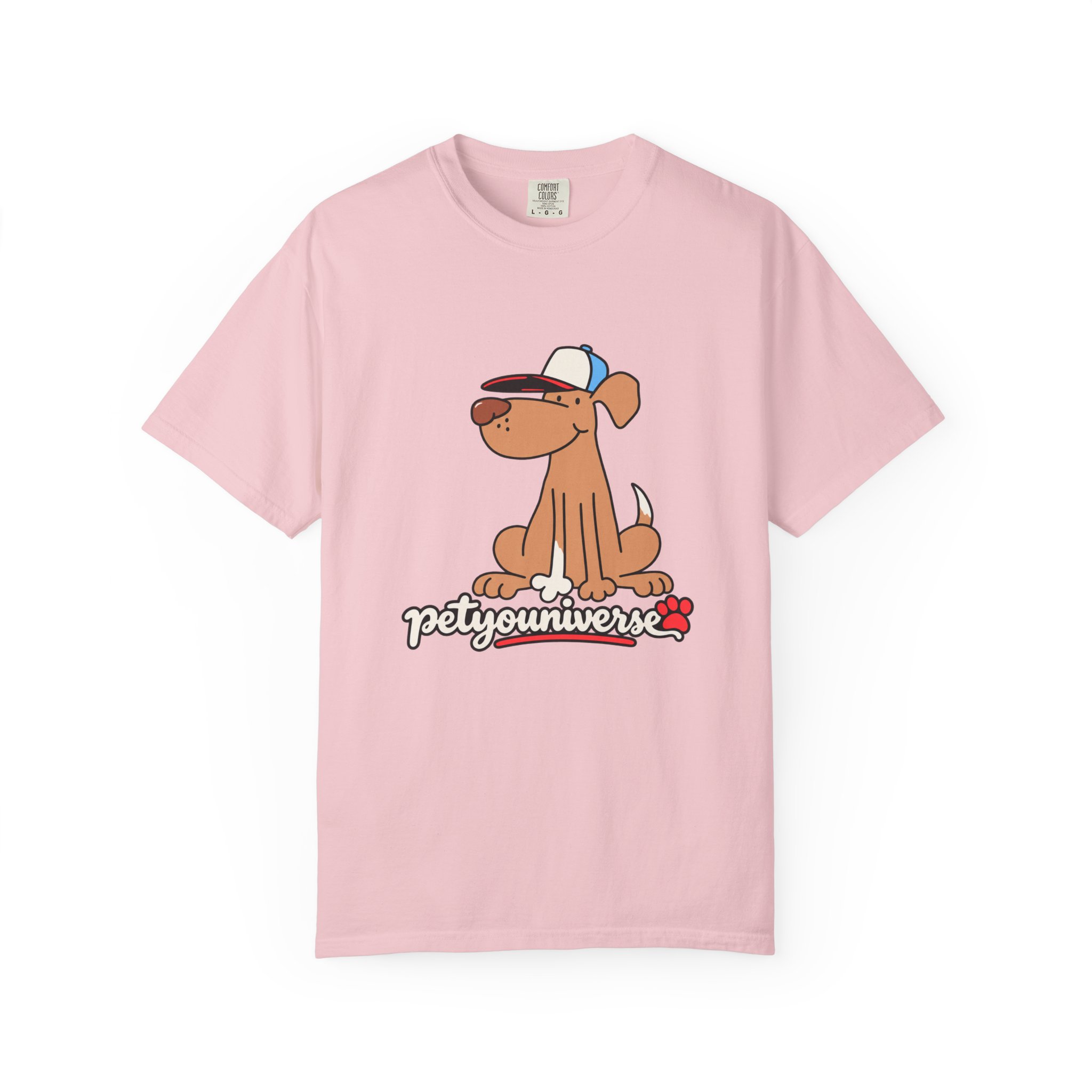 Dog Cartoon Tee — "PetYoUniverse" Puppy Graphic T-Shirt - Image 127